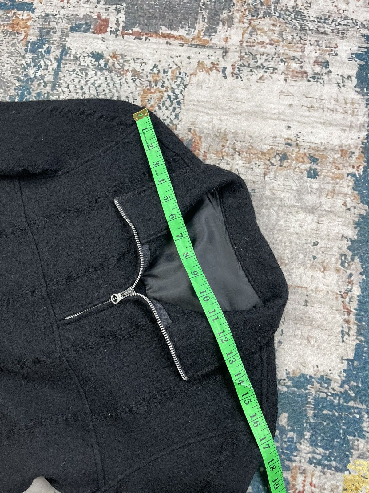 Boycott Issey Miyake Boycott Quarter Zip Wave Knit Pull Over Size US S / EU 44-46 / 1 - 8 Thumbnail