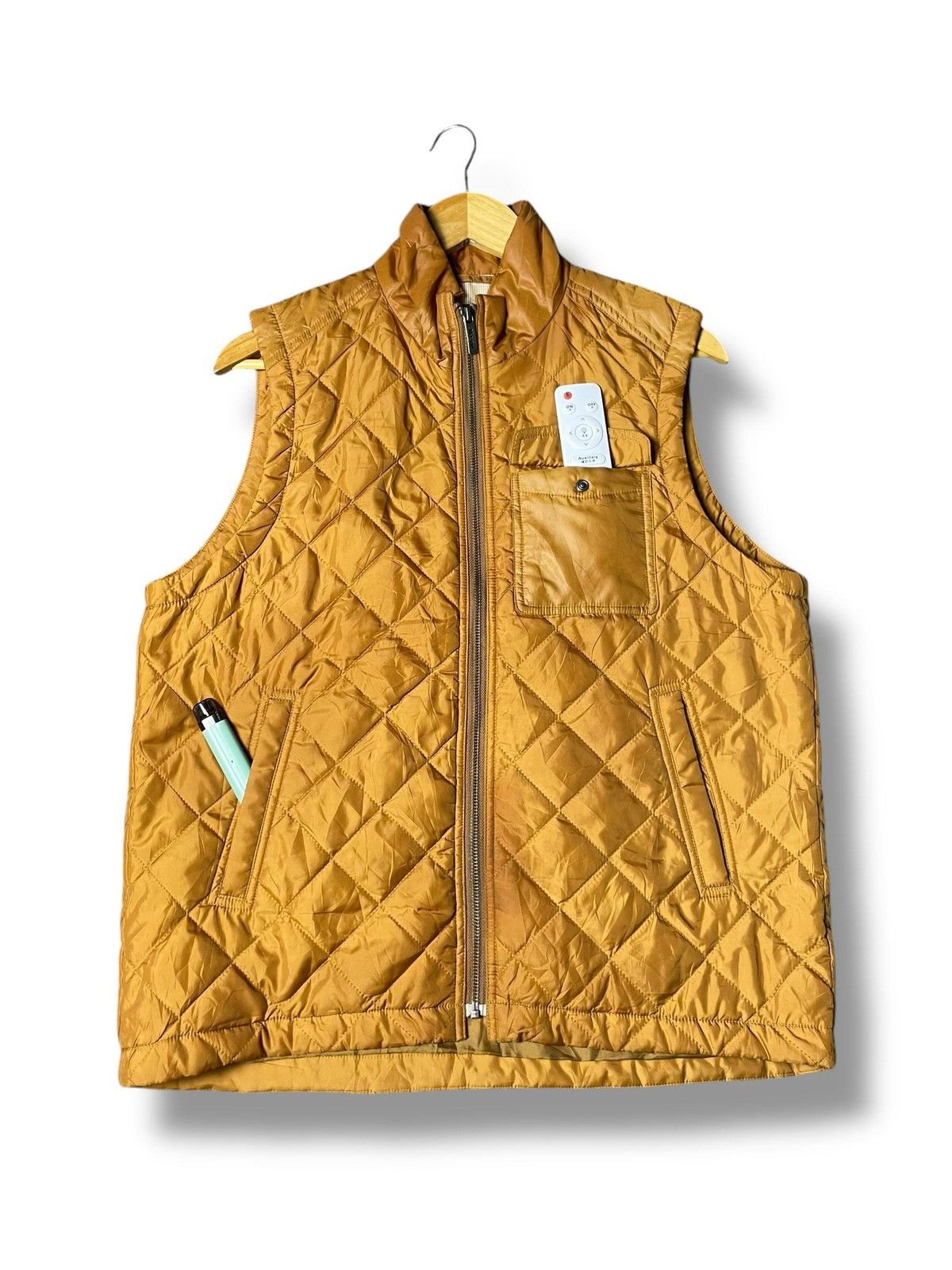 Japanese Brand KENT Brand Puffer Quilted Vests (6) Size US L / EU 52-54 / 3 - 4 Thumbnail