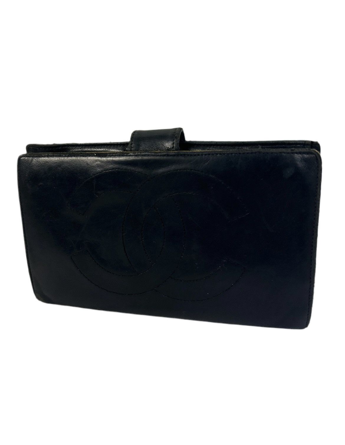 Chanel Chanel CC Leather Long Wallet Size ONE SIZE - 1 Thumbnail