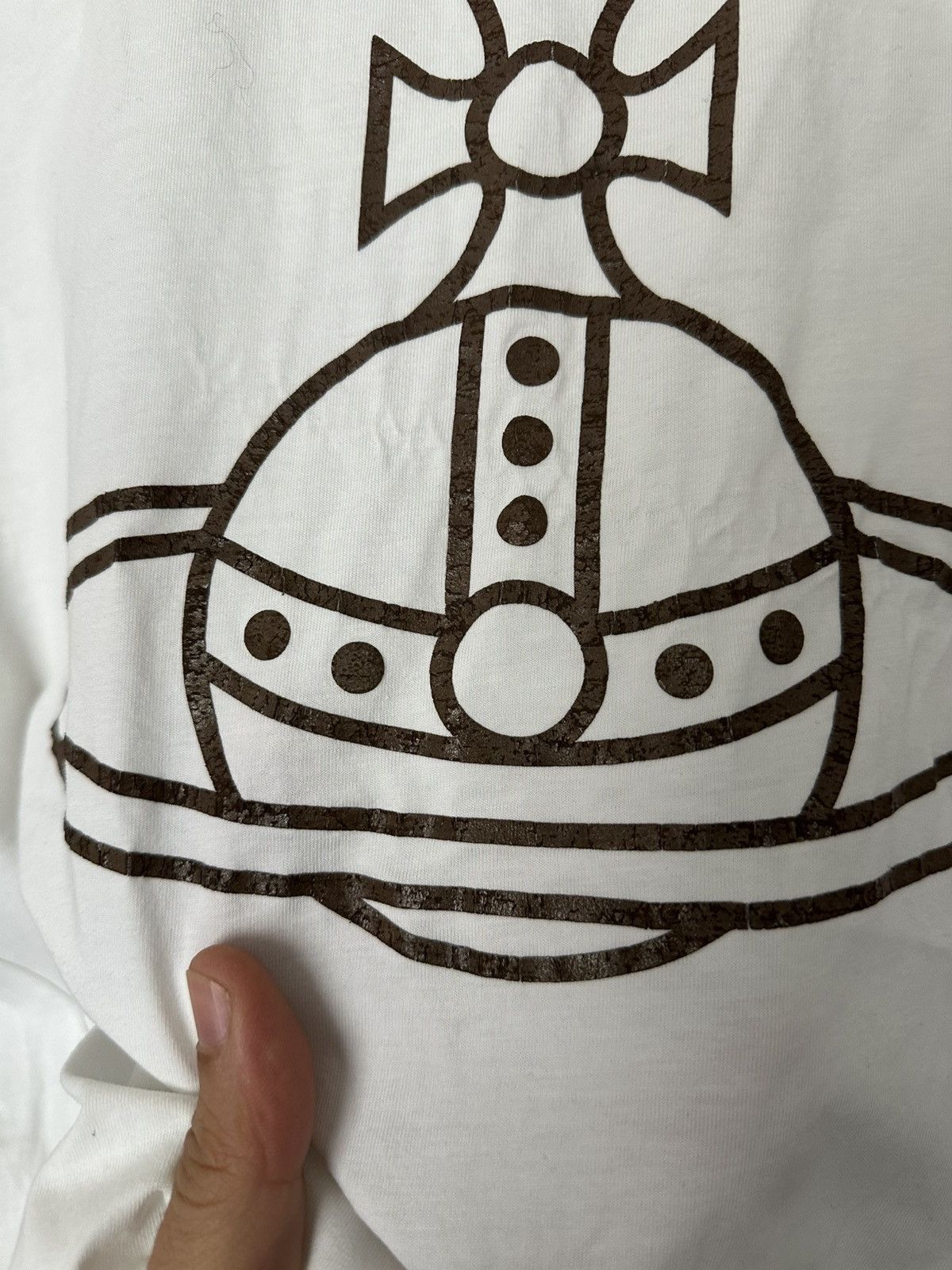 Vivienne Westwood Vivienne Westwood Anglomania T-Shirt Big Logo Size L / US 10 / IT 46 - 7 Thumbnail