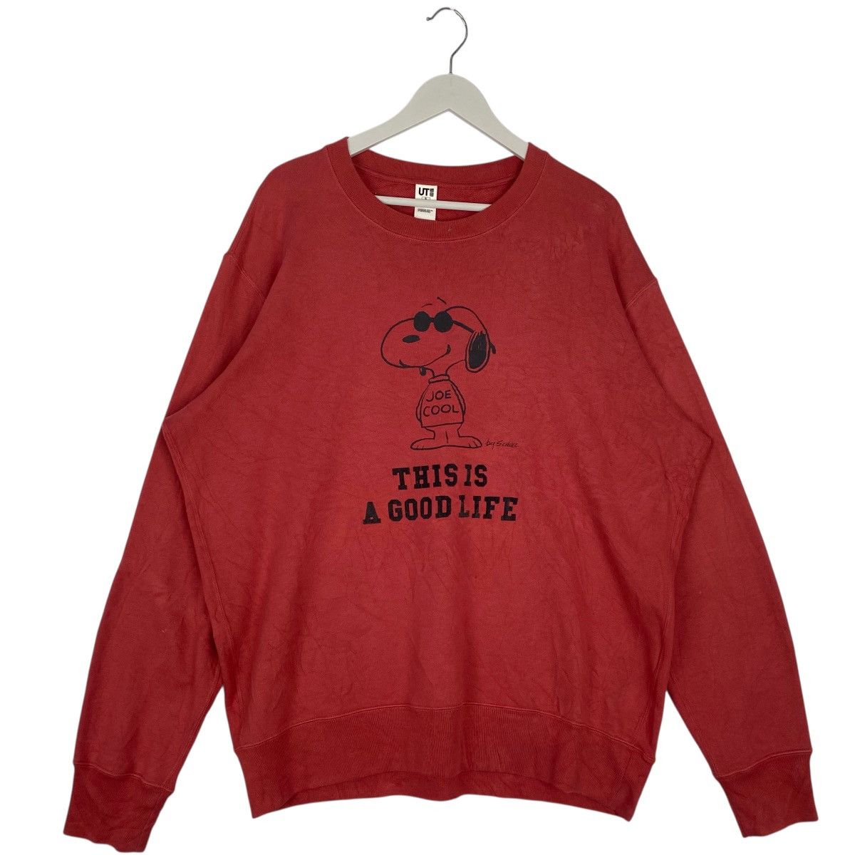 Other Vintage Peanuts Snoopy Crewneck Sweatshirt Red Size XL Size XL / US 12-14 / IT 48-50 - 1 Thumbnail