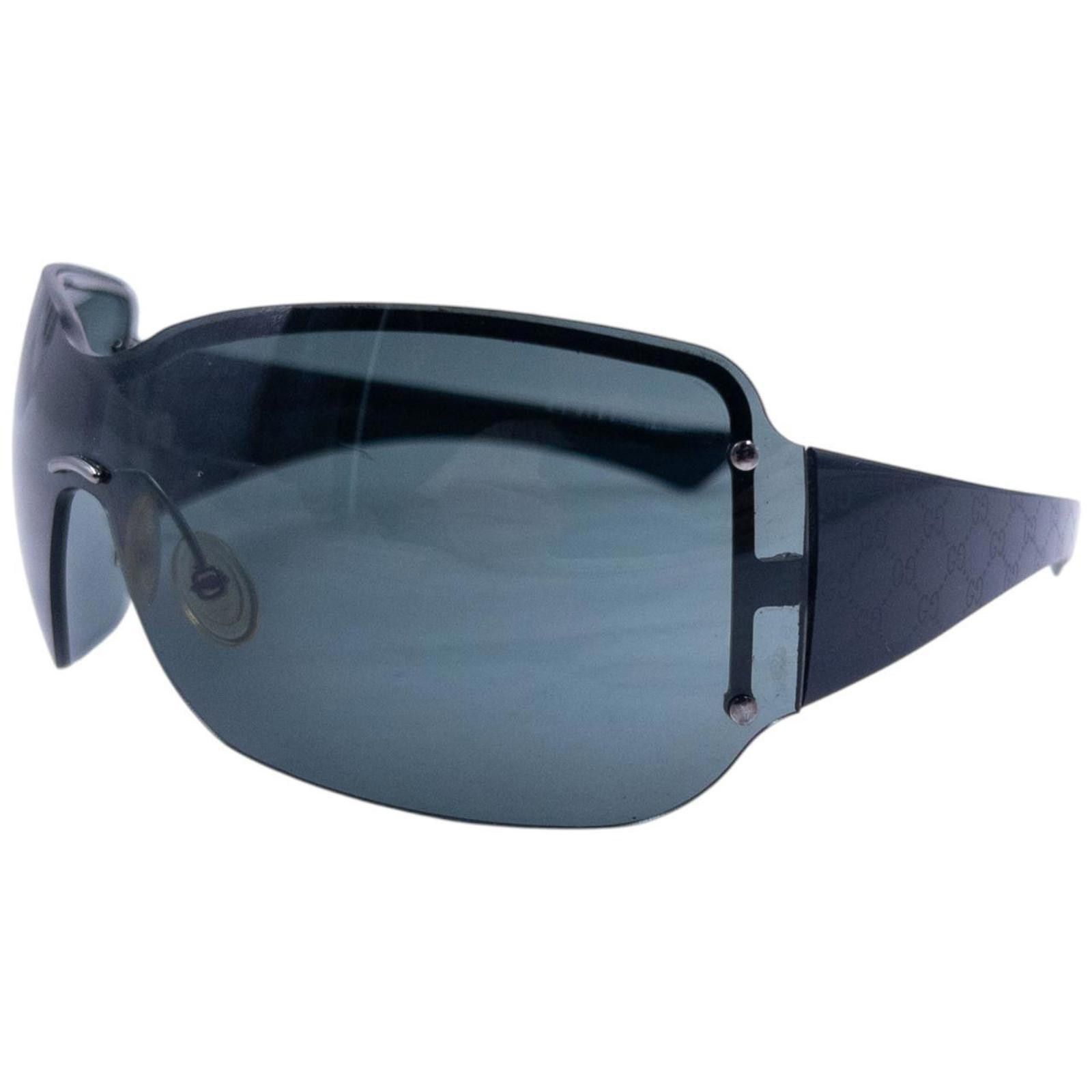 Gucci Vintage Gucci Monogram Sunglasses Size ONE SIZE - 1 Thumbnail