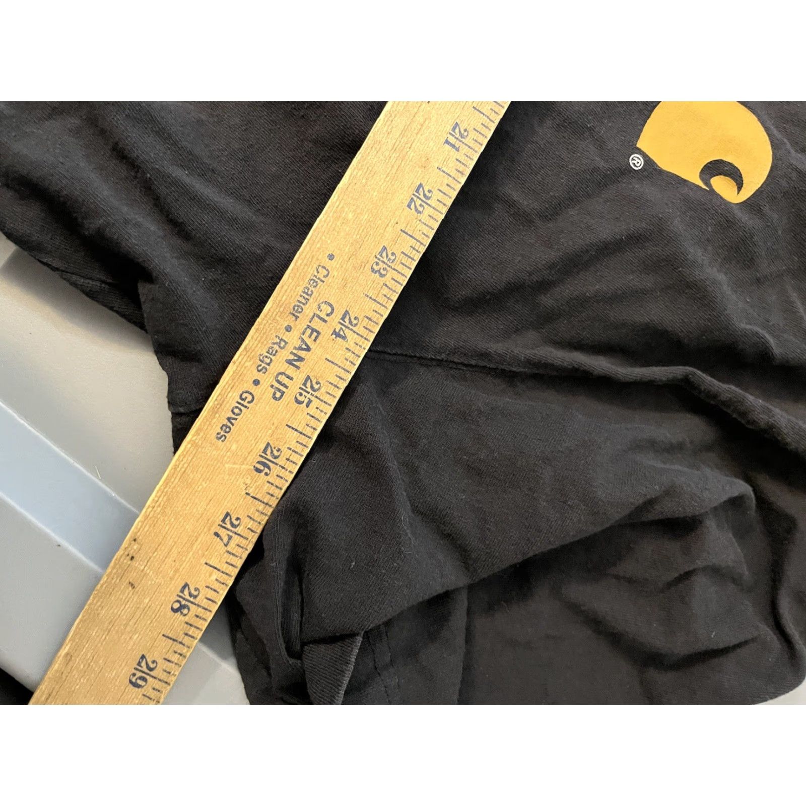 Carhartt Carhartt Shirt Adults 2XL Loose Fit Center Logo Graphic Print Crew Neck Black USA 90s Retro Logo T-Shirt Mens Size US XXL / EU 58 / 5 - 4 Thumbnail