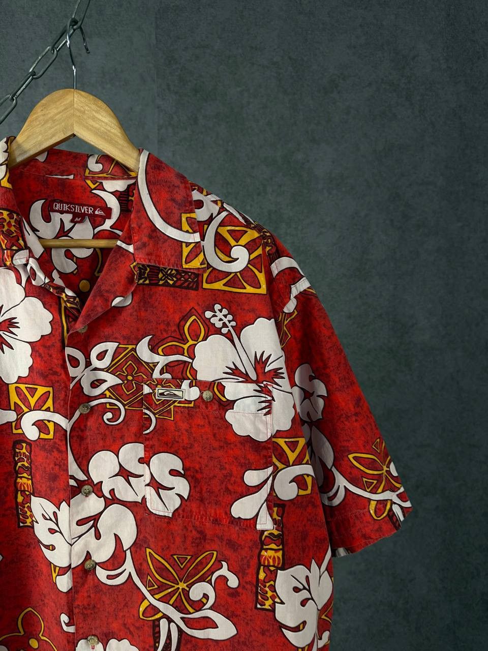 Quiksilver Quiksilver outdoor vintage Hawaiian shirt Size US L / EU 52-54 / 3 - 2 Thumbnail