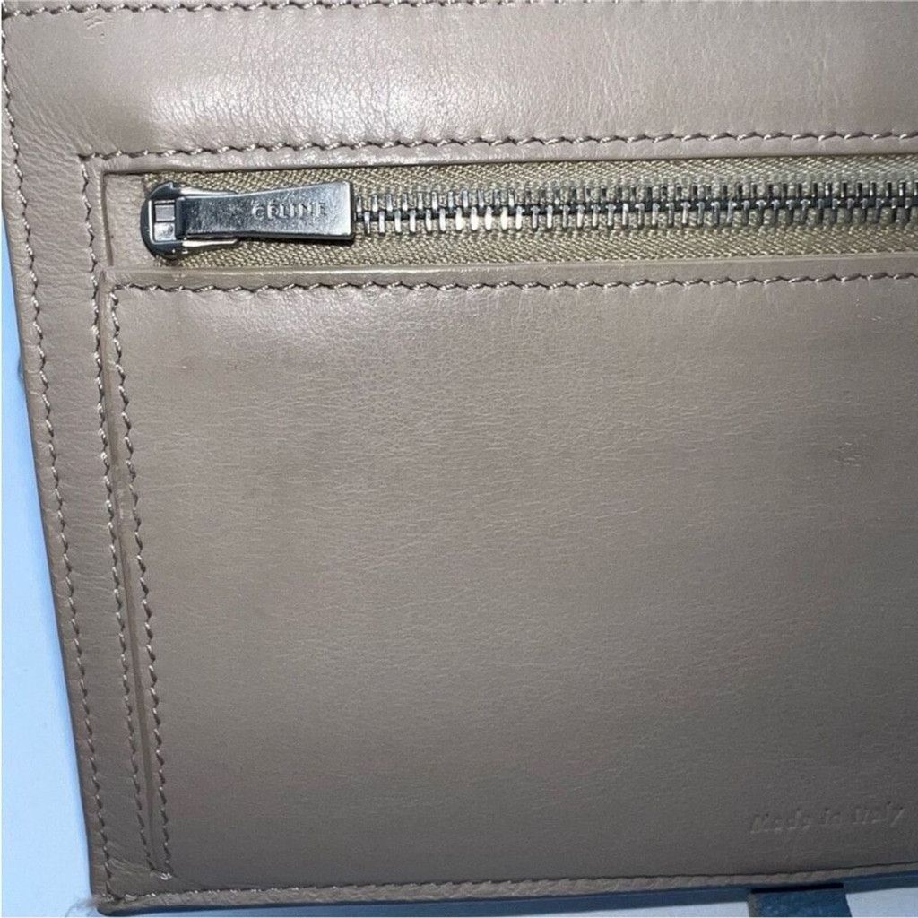 Celine Celine Grained Calfskin Medium Multifunction Strap Wallet Size ONE SIZE - 8 Thumbnail