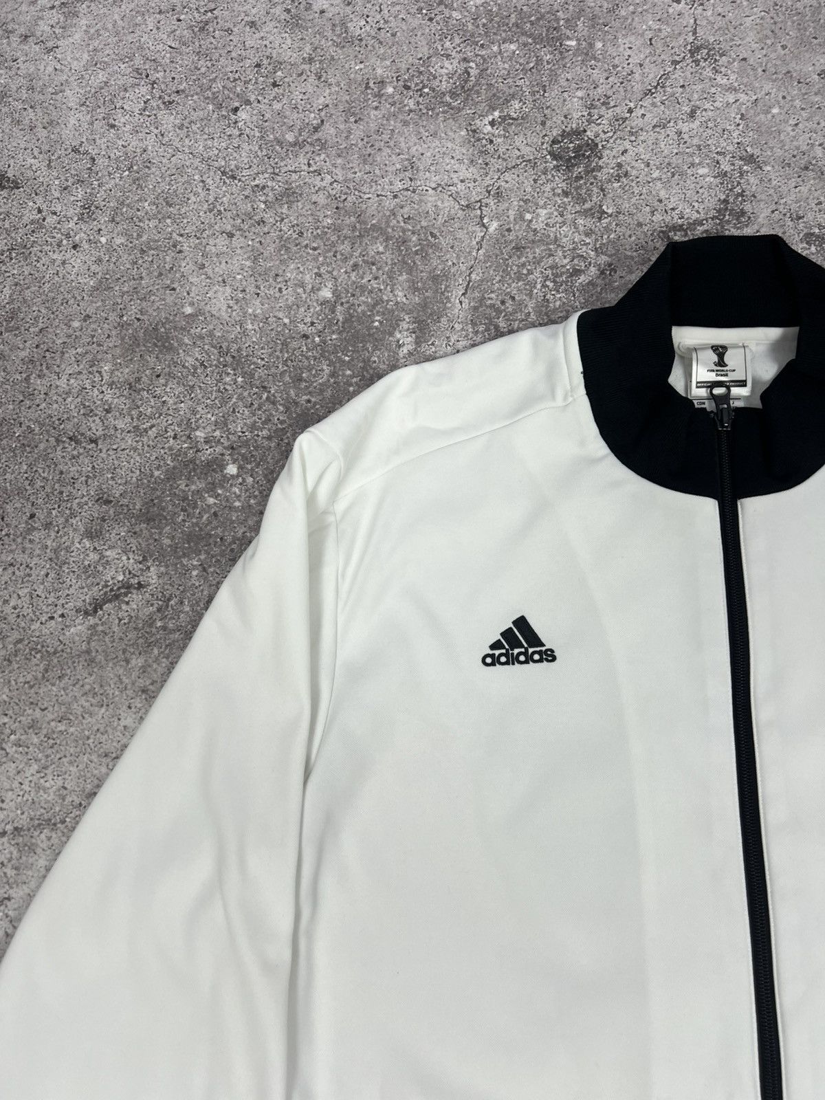 Adidas Adidas Germany FIFA World Cup Track Jacket Size US XL / EU 56 / 4 - 5 Thumbnail