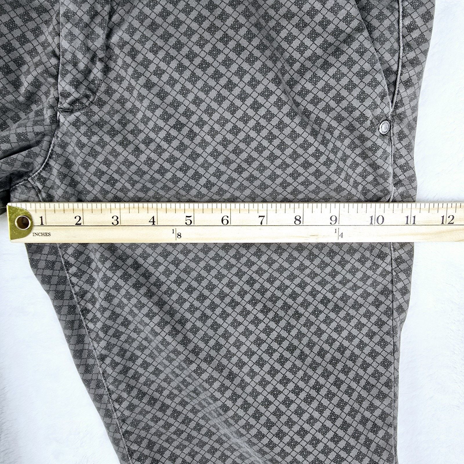 Other Alessandro Dell'Acqua Brown Geometric AOP Pants Sz 34 34x29 Size 34" / US 12 / IT 48 - 17 Thumbnail