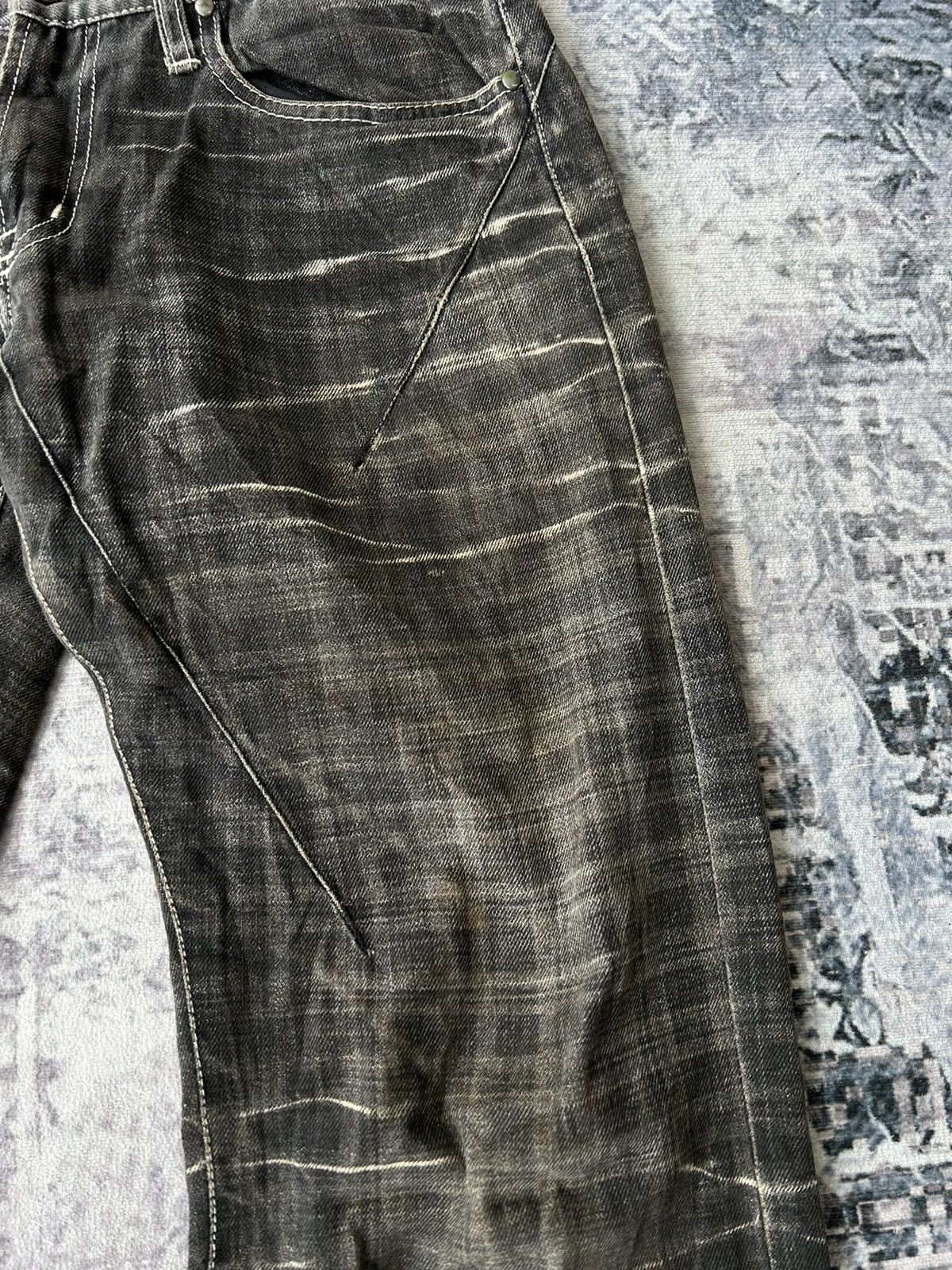 Japanese Brand Y2k Rock Punk Style Jeans Size US 31 - 10 Thumbnail