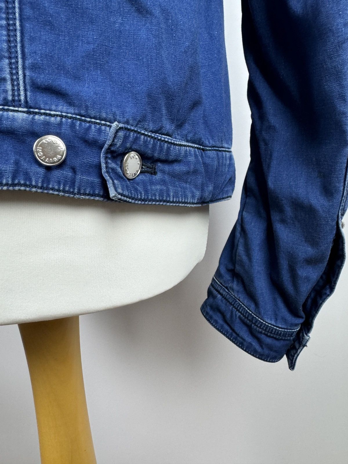 Louis Vuitton × Vintage Louis Vuitton Denim Jacket vintage Size US L / EU 52-54 / 3 - 7 Thumbnail