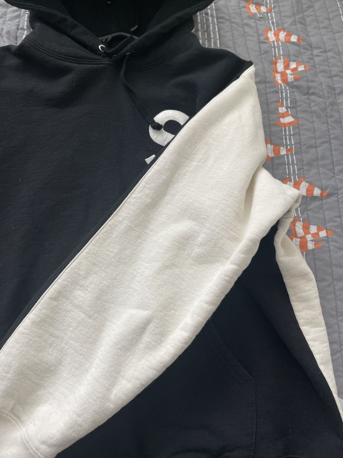 Supreme Supreme S Logo Split Hooded Sweatshirt ‘Black’ M Size US M / EU 48-50 / 2 - 3 Thumbnail