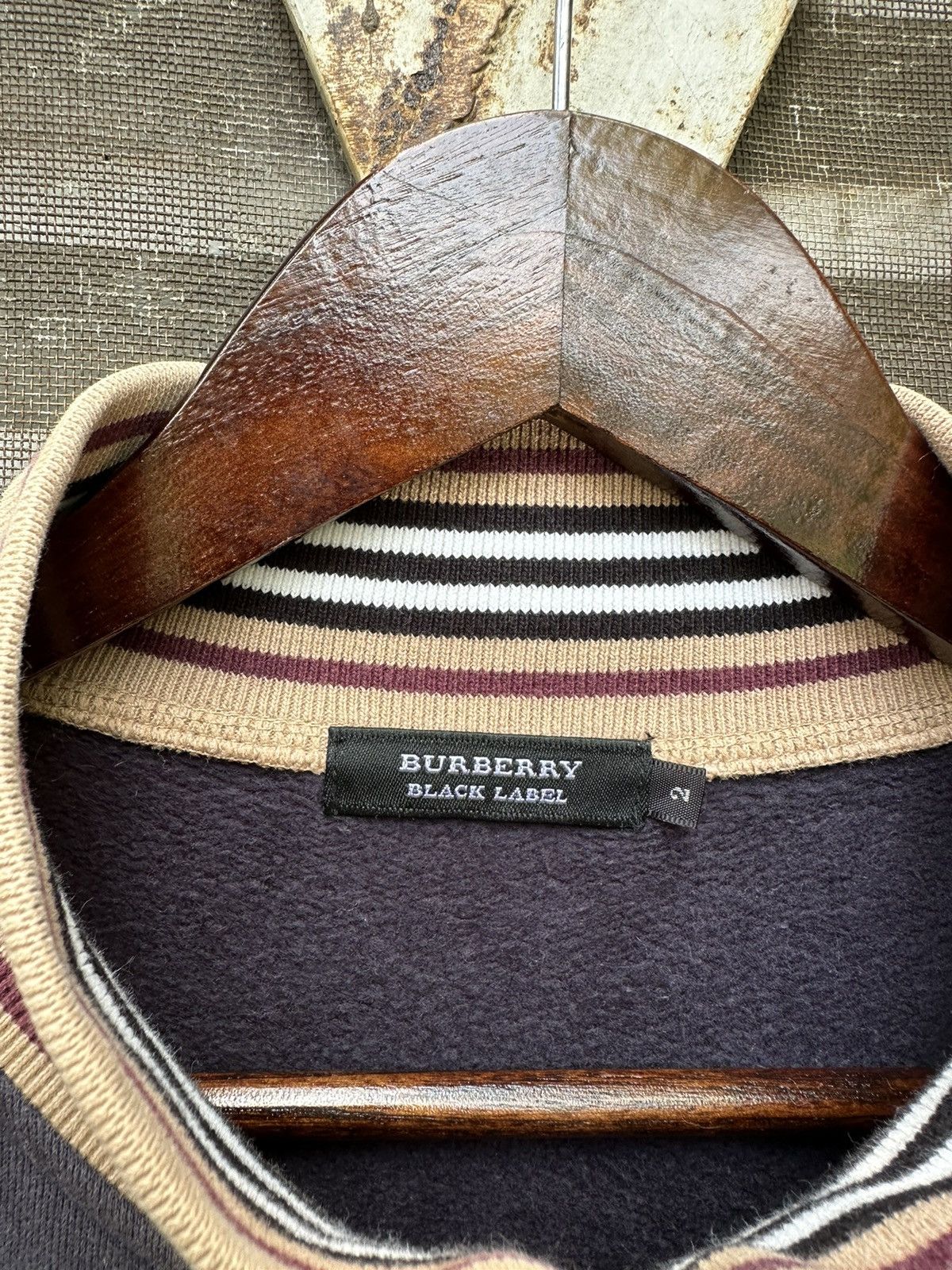 Burberry 👹Burberry Black Label Sun Faded Track Jacket Size US S / EU 44-46 / 1 - 7 Thumbnail