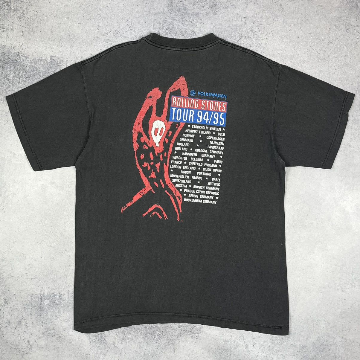 Band Tees Vintage Rolling Stones voodoo lounge tour rock band tee 1994 Size US XL / EU 56 / 4 - 11 Thumbnail