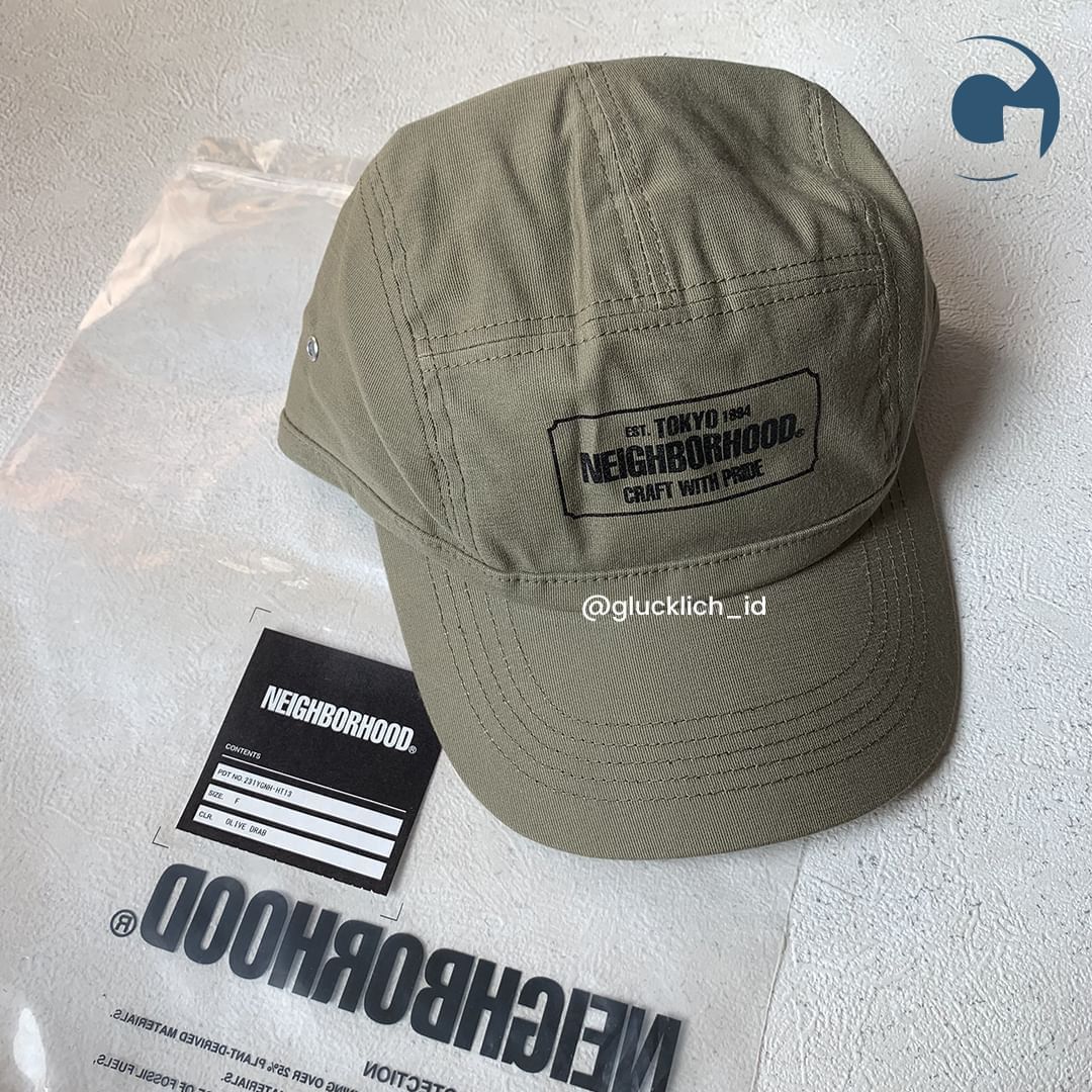 Neighborhood Neighborhood, Mil Jet Cap SS23 in Olive Drab Size ONE SIZE - 4 Thumbnail