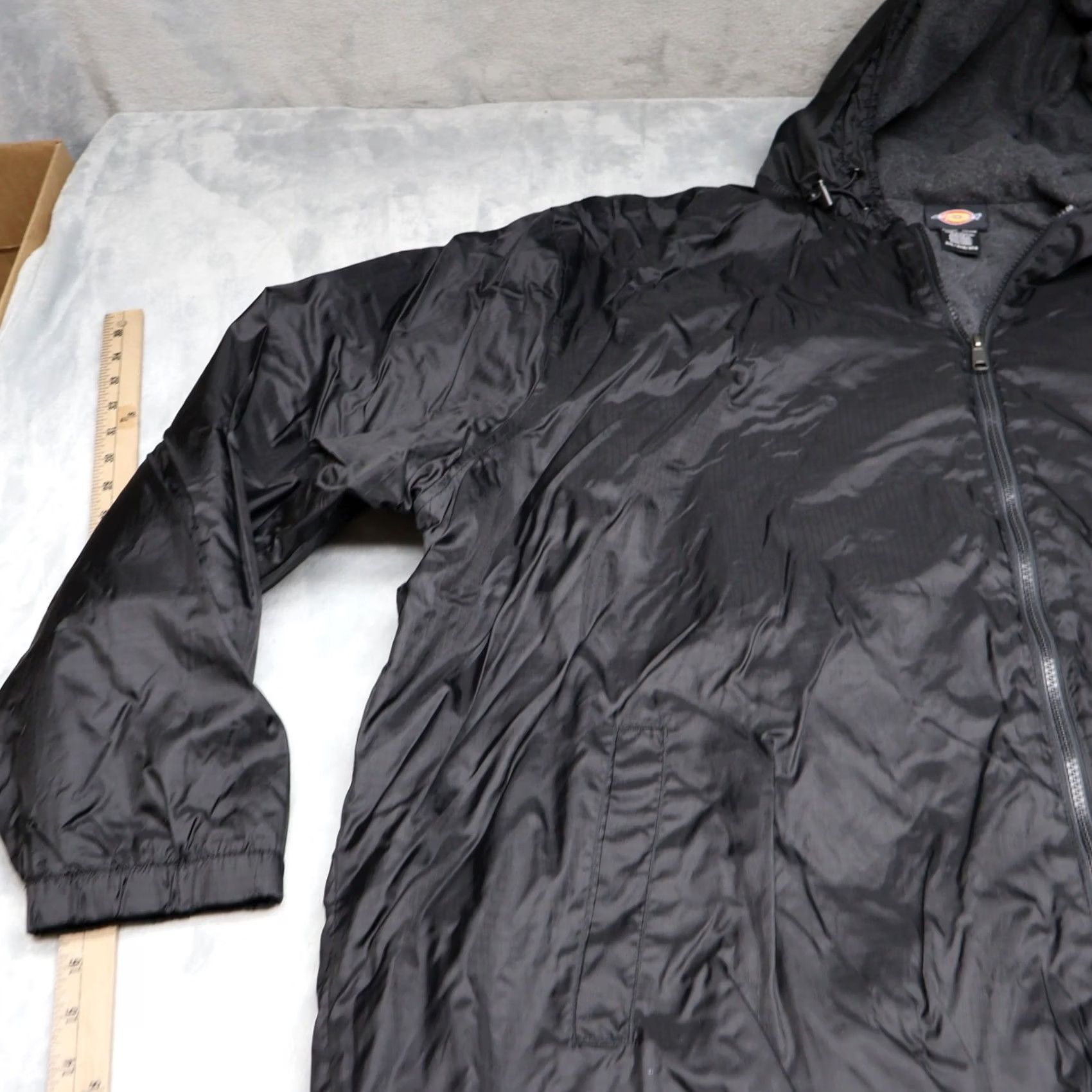 Dickies Dickies Jacket Black Fleece Lined Full Zip Hooded Ripstop Workwear Mens 3XL Size US XXL / EU 58 / 5 - 2 Thumbnail