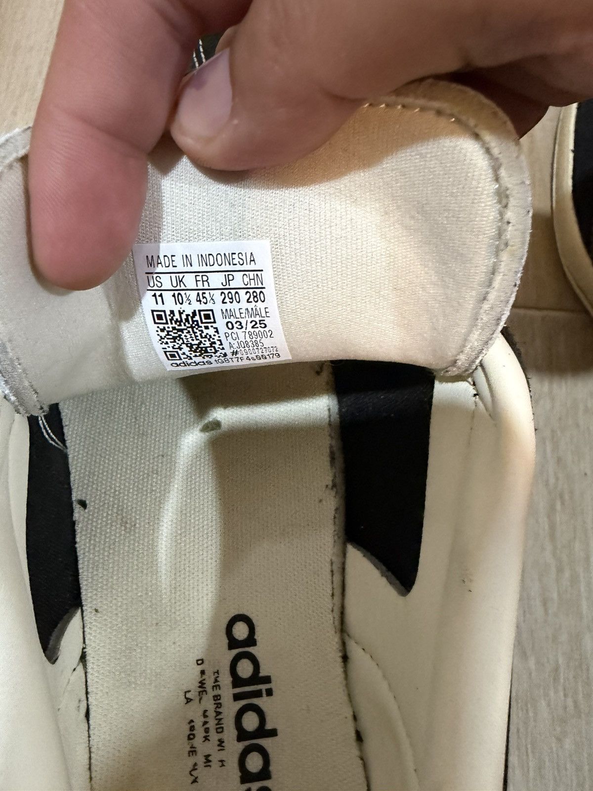Adidas ADIDAS Gazelle Indoor Size US 11 / EU 44 - 7 Thumbnail