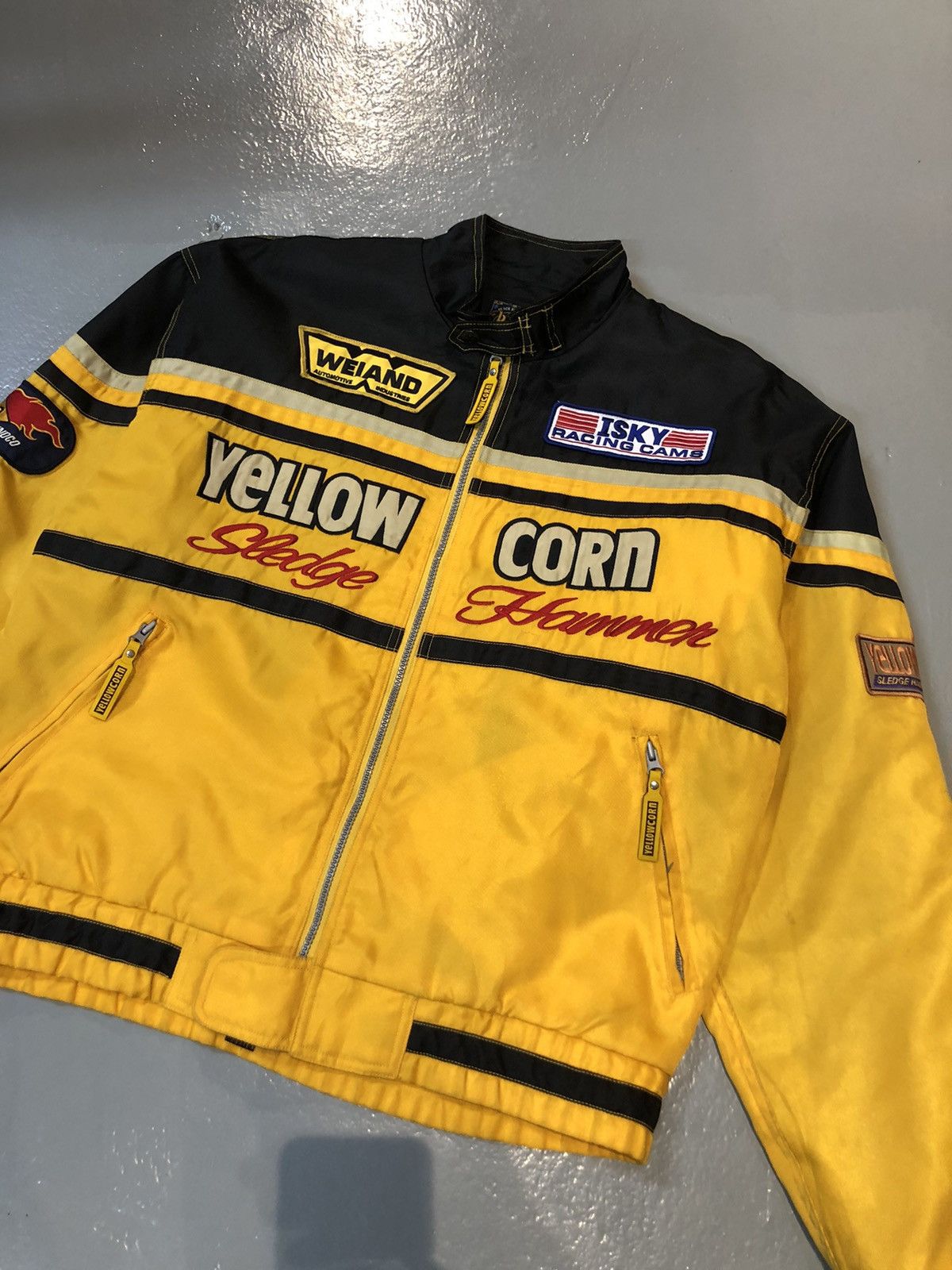 Vintage × YELLOW CORN Vintage Yellow Corn rider jacket Size US L / EU 52-54 / 3 - 2 Thumbnail