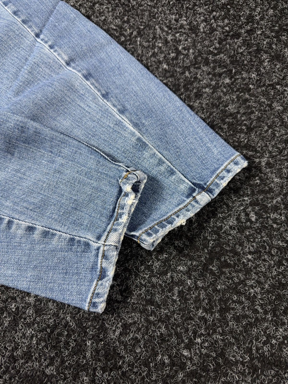 Diesel Luxury 00s Diesel D-Fayza Boyfriend Low Waist Tapered Jeans Size 27" / US 4 / IT 40 - 14 Thumbnail
