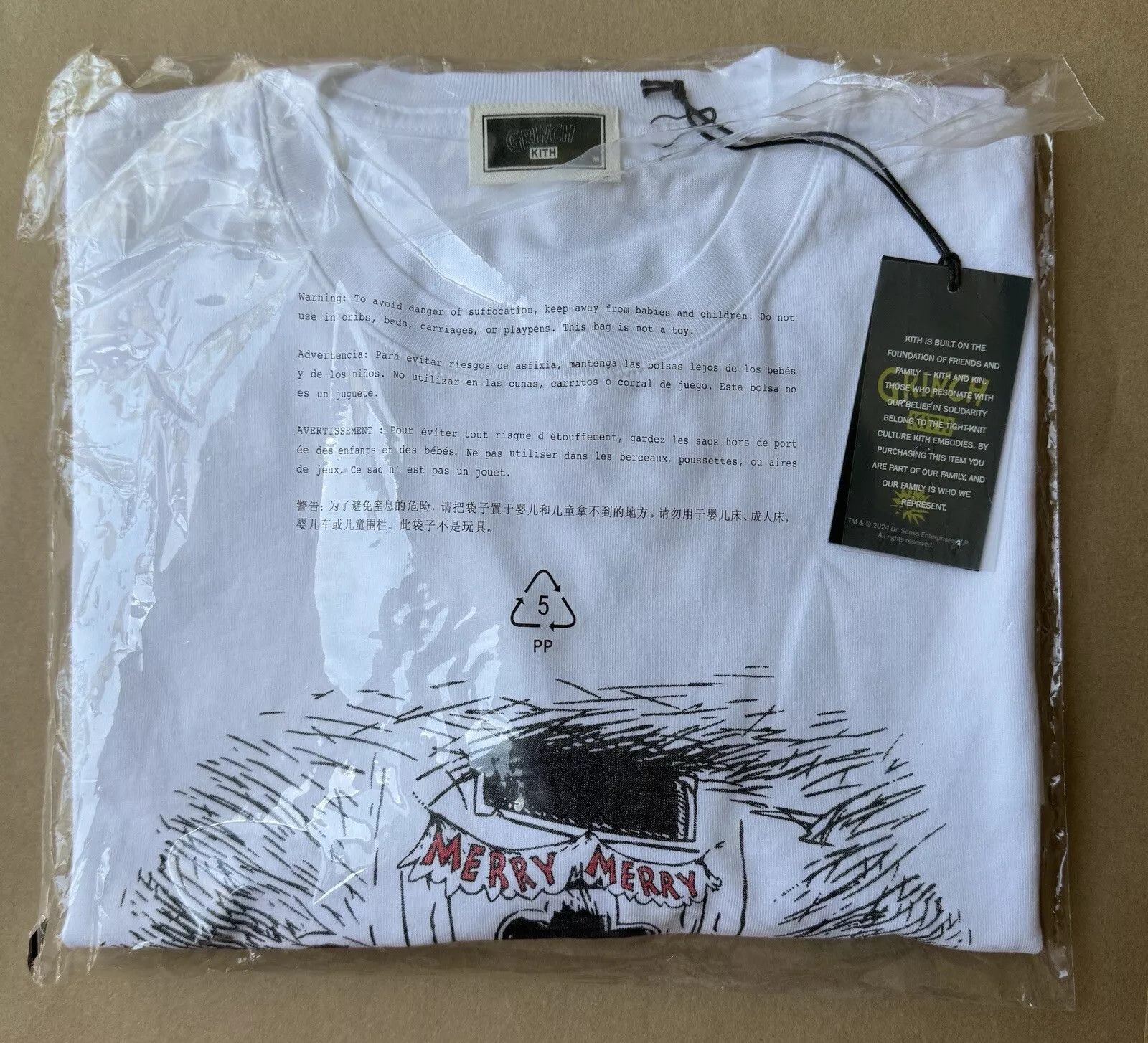 Kith KITH x The Grinch - Sign Vintage Tee Logo White Size US M / EU 48-50 / 2 - 6 Thumbnail