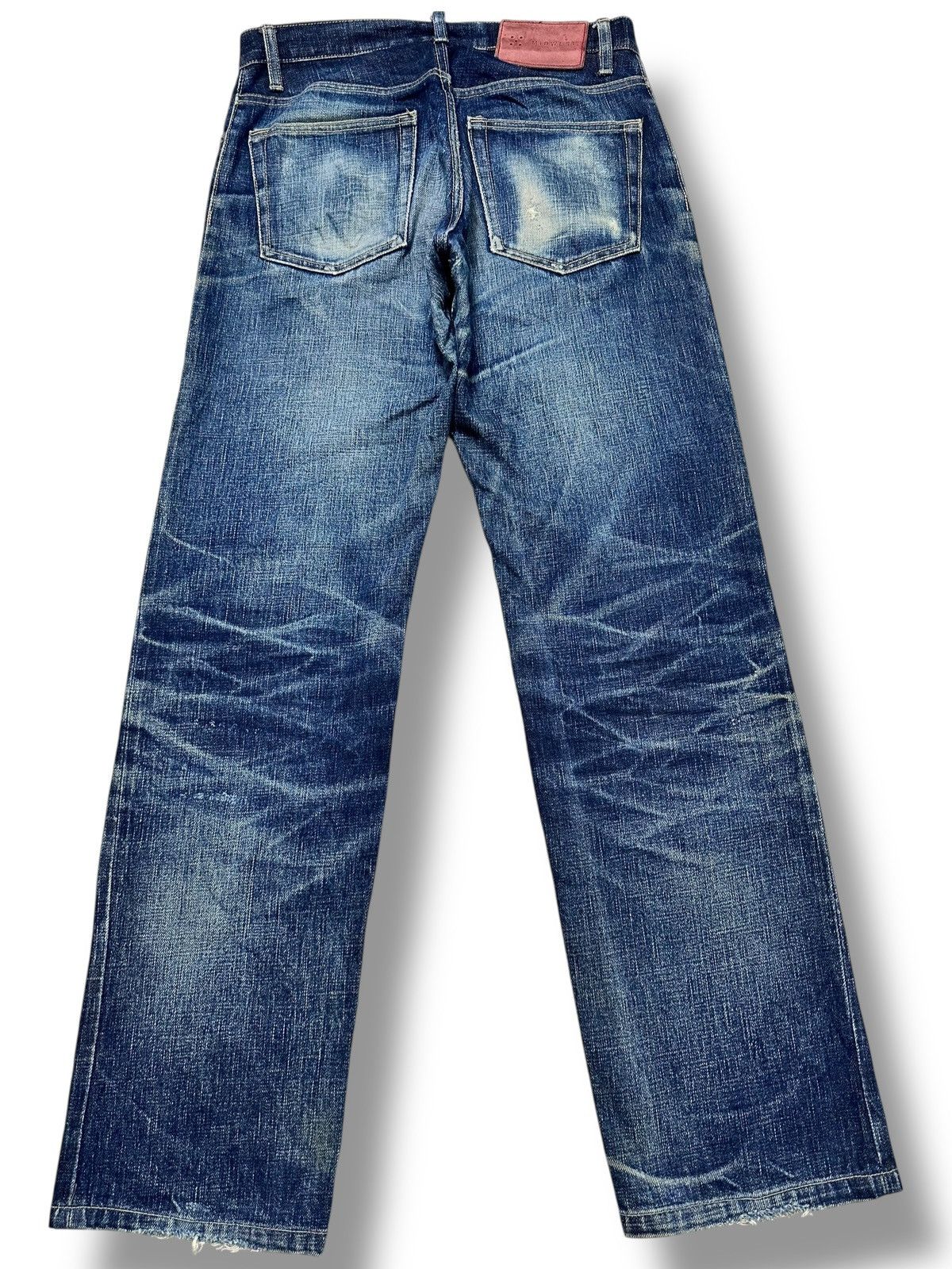 Japanese Brand Nagamine Studio x MIDWEST Japanese Selvedge Striked & Faded Size US 31 - 2 Thumbnail