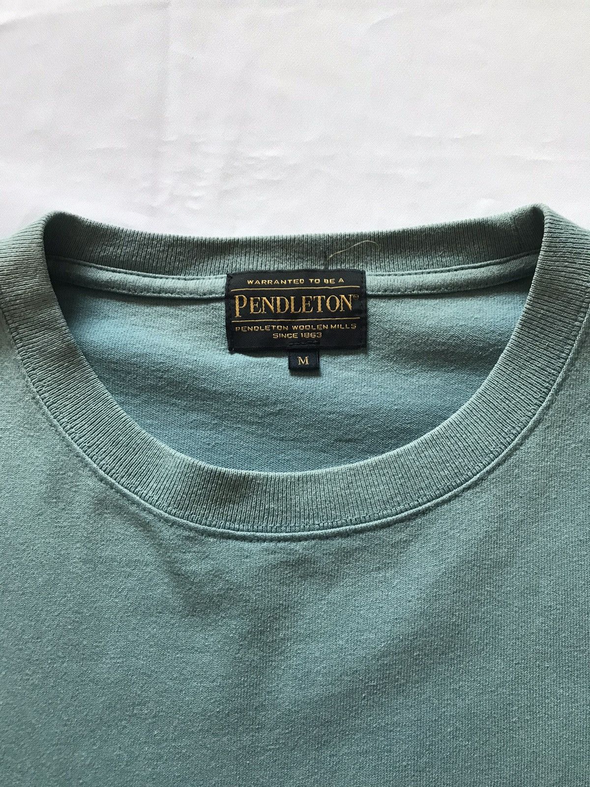 Pendleton × Vintage VINTAGE PENDLETON BIG LOGO NAVAJO SHIRT Size US M / EU 48-50 / 2 - 5 Thumbnail