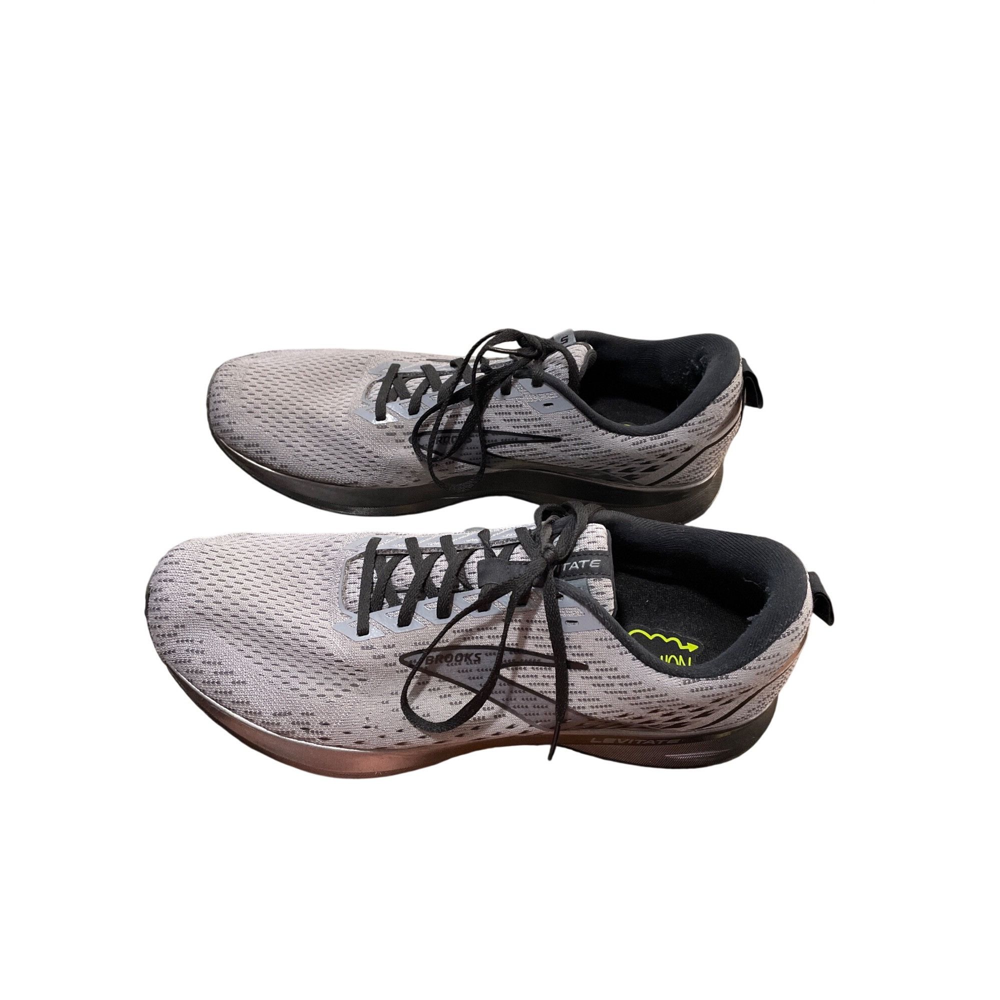 Brooks Brooks Levitate 5 mens gray black walking running sneakes sz Size US 13 / EU 46 - 4 Thumbnail