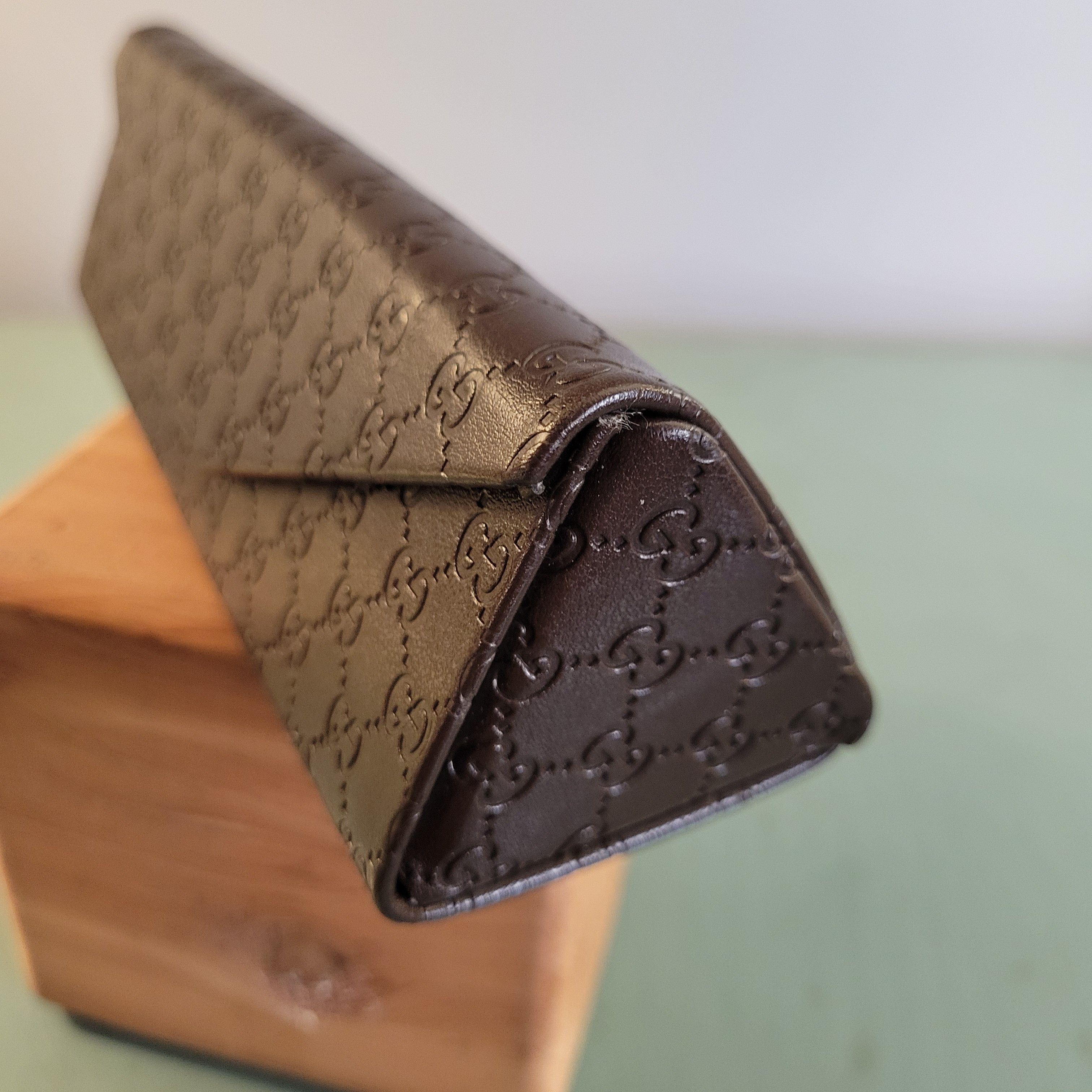 Gucci Gucci Glasses Sunglasses Case Micro G Embossed Size ONE SIZE - 3 Thumbnail