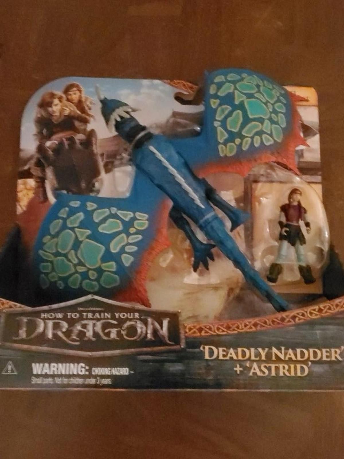 Other How To Train Your Dragon DEADLY NADDER & ASTRID Figure Set Size ONE SIZE - 1 Thumbnail