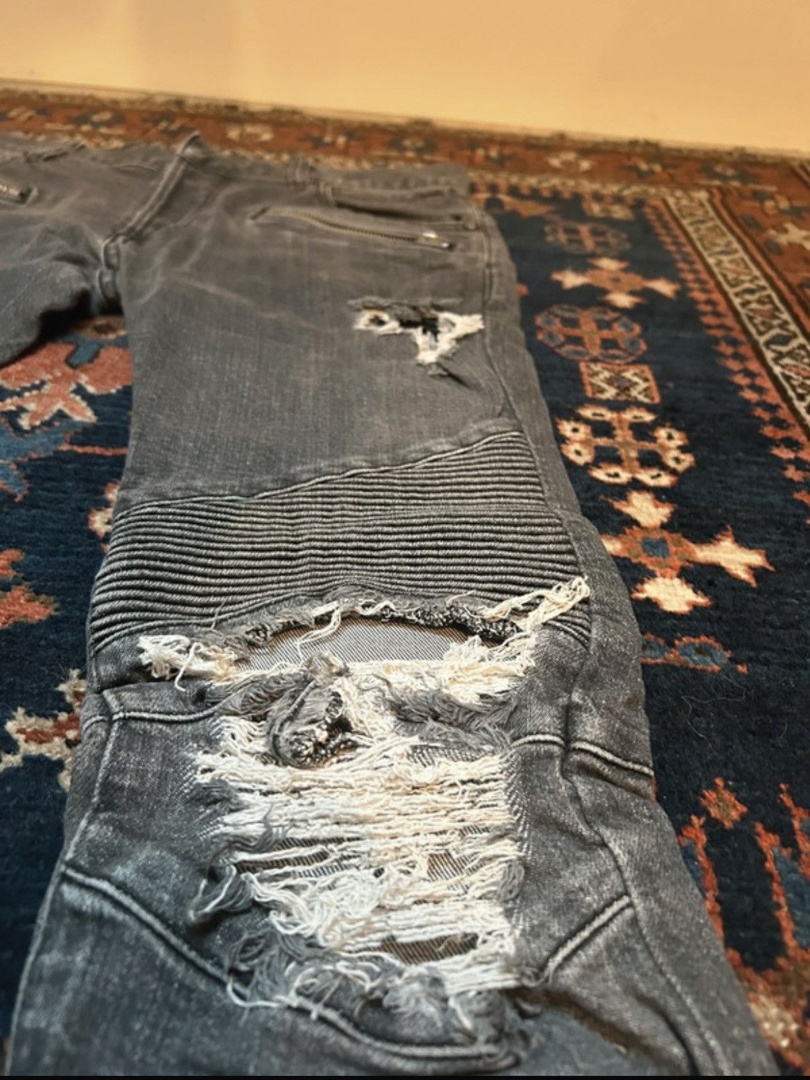 Balmain Balmain Biker jeans Size US 29 - 5 Thumbnail