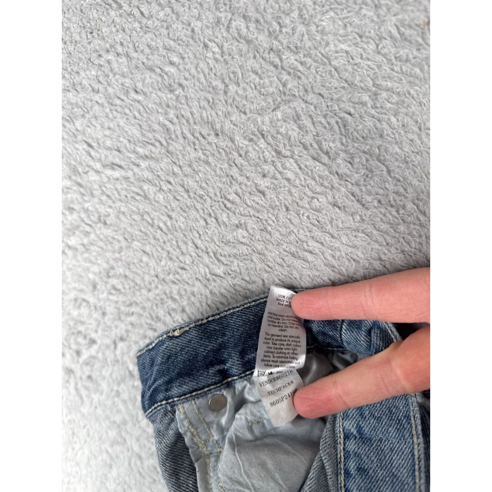 Pacsun Pacsun Jeans Womens 26 Blue Denim Baggy Wide Leg 100% Cotton 26x30 Vintage No Jeans Baggy Wide-Leg 90s Womens Size 26" / US 2 / IT 38 - 7 Thumbnail