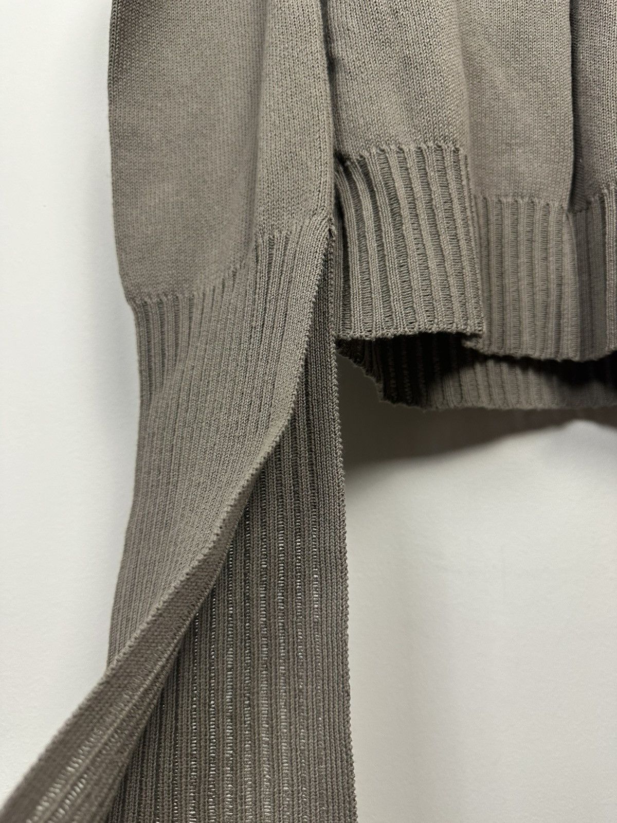 Rick Owens SS22 ‘FOGACHINE’ Shoulder Cutout Sweater Size US S / EU 44-46 / 1 - 7 Thumbnail