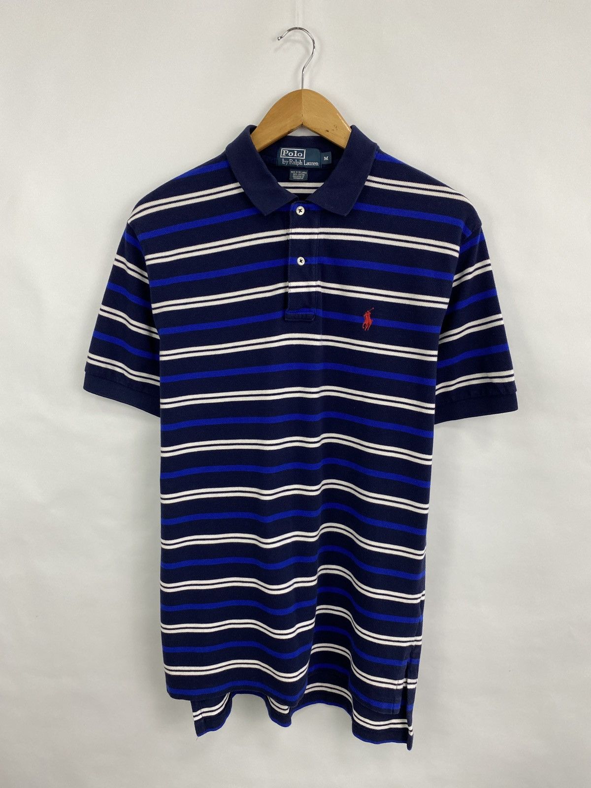 Polo Ralph Lauren 🇺🇸 Vintage 90s Polo Ralph Lauren Polo T-Shirt Rare Chief Keef Size US M / EU 48-50 / 2 - 3 Thumbnail