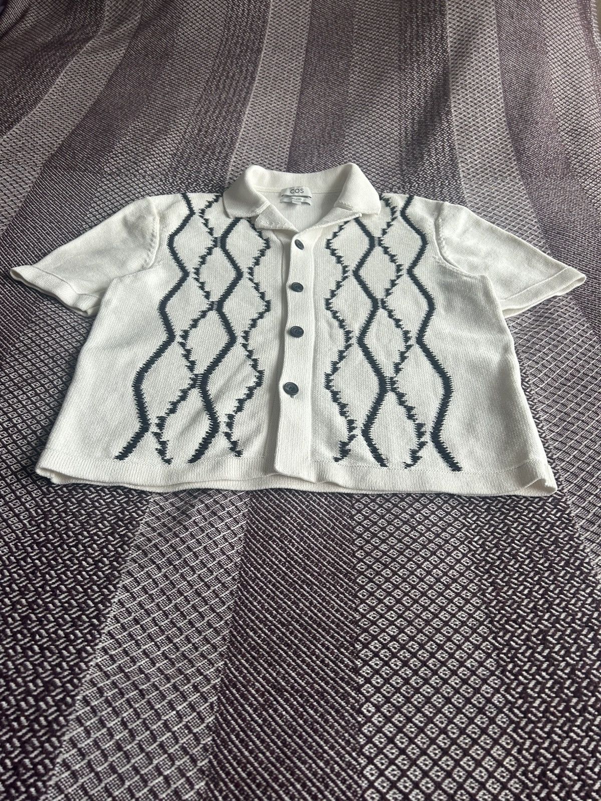 Cos COS Old Money Style Polo T-shirt Mens Relaxed Fit Size S / M Size US M / EU 48-50 / 2 - 4 Thumbnail