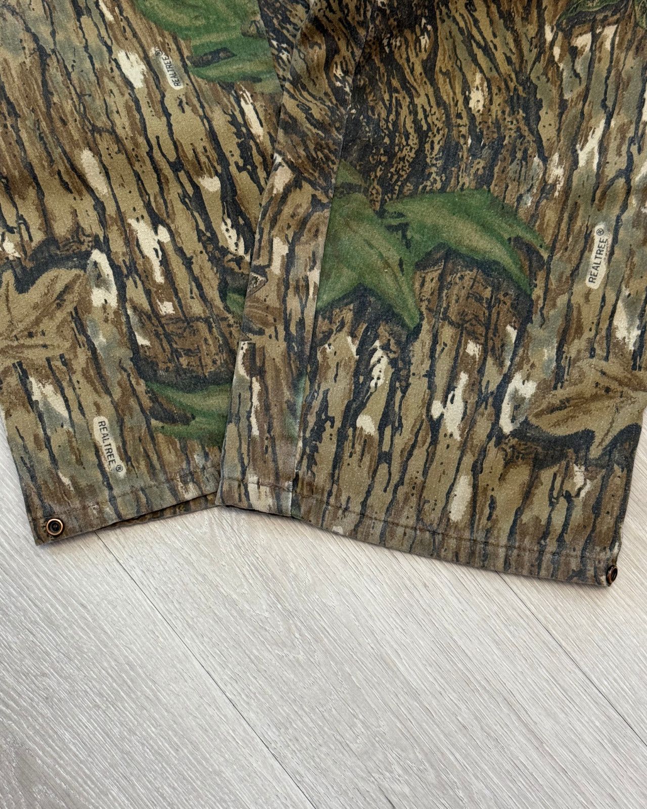 Realtree Vintage Duxbak RealTree Camo Thinsulate Wide-Leg Pants 40x31 Size US 40 / EU 56 - 5 Thumbnail
