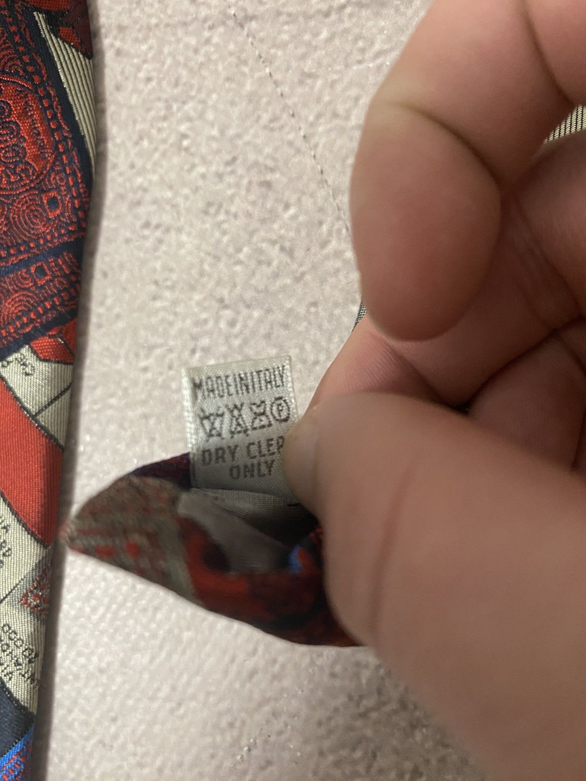 Moschino × Vintage Moschino vintage distressed futuristic tie Size ONE SIZE - 8 Thumbnail