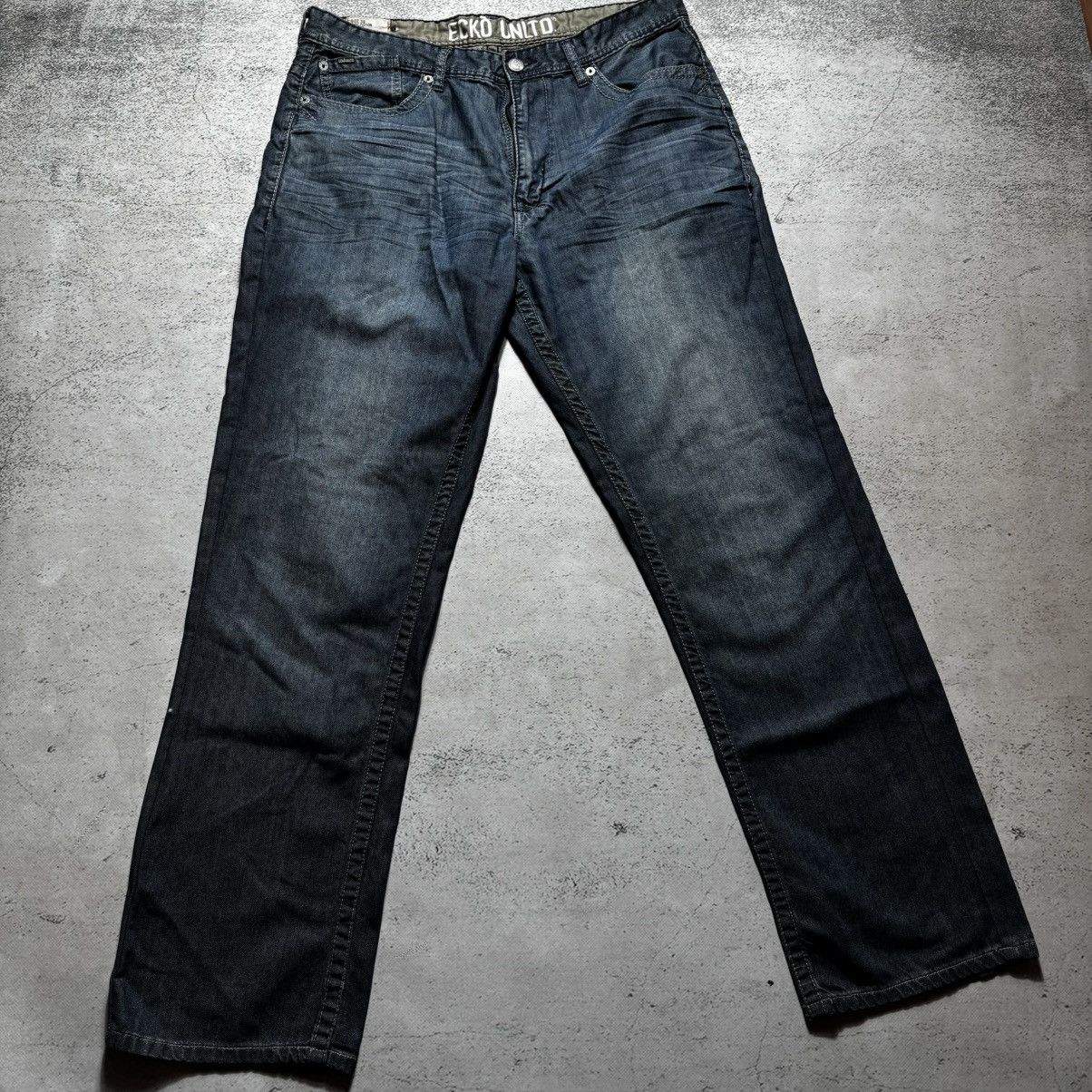 Ecko Unltd. vintage rap y2k ecko untld jeans big logo flared Size US 38 / EU 54 - 7 Thumbnail