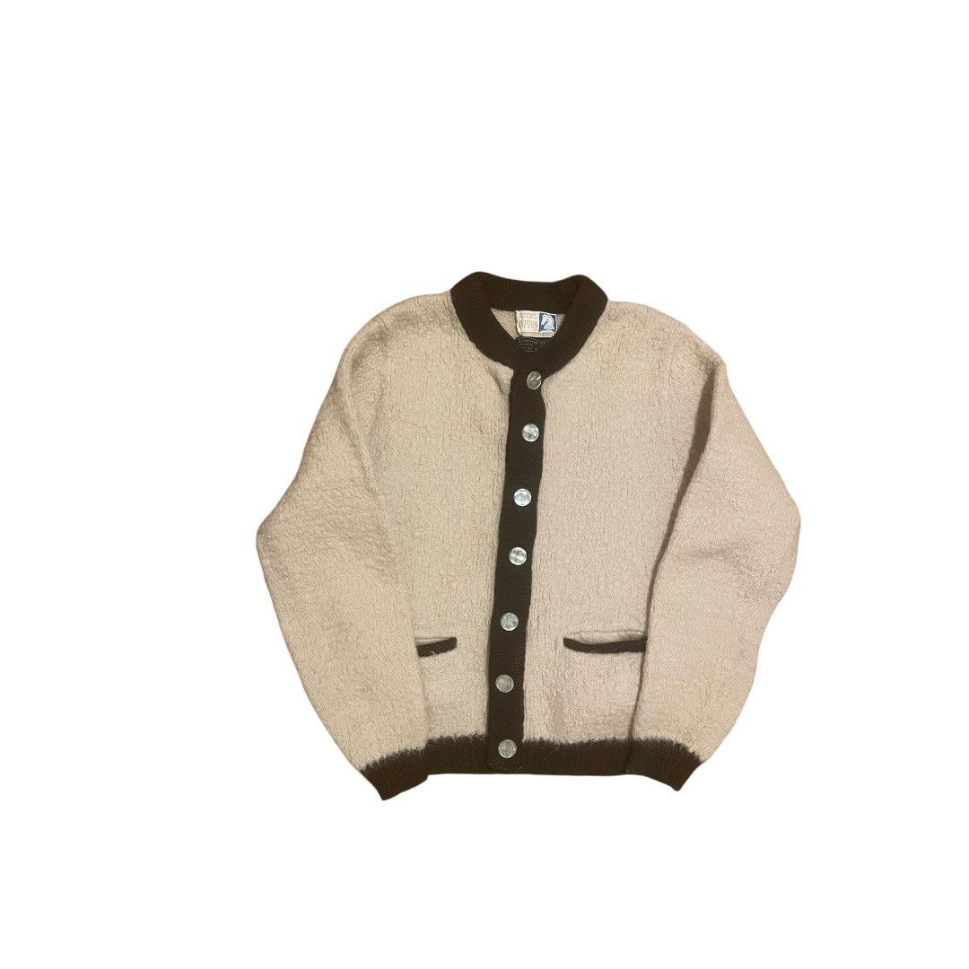 Vintage Bambergers Vintage 1960s Wool Mohair Women Cardigan Sz S Size S / US 4 / IT 40 - 1 Thumbnail