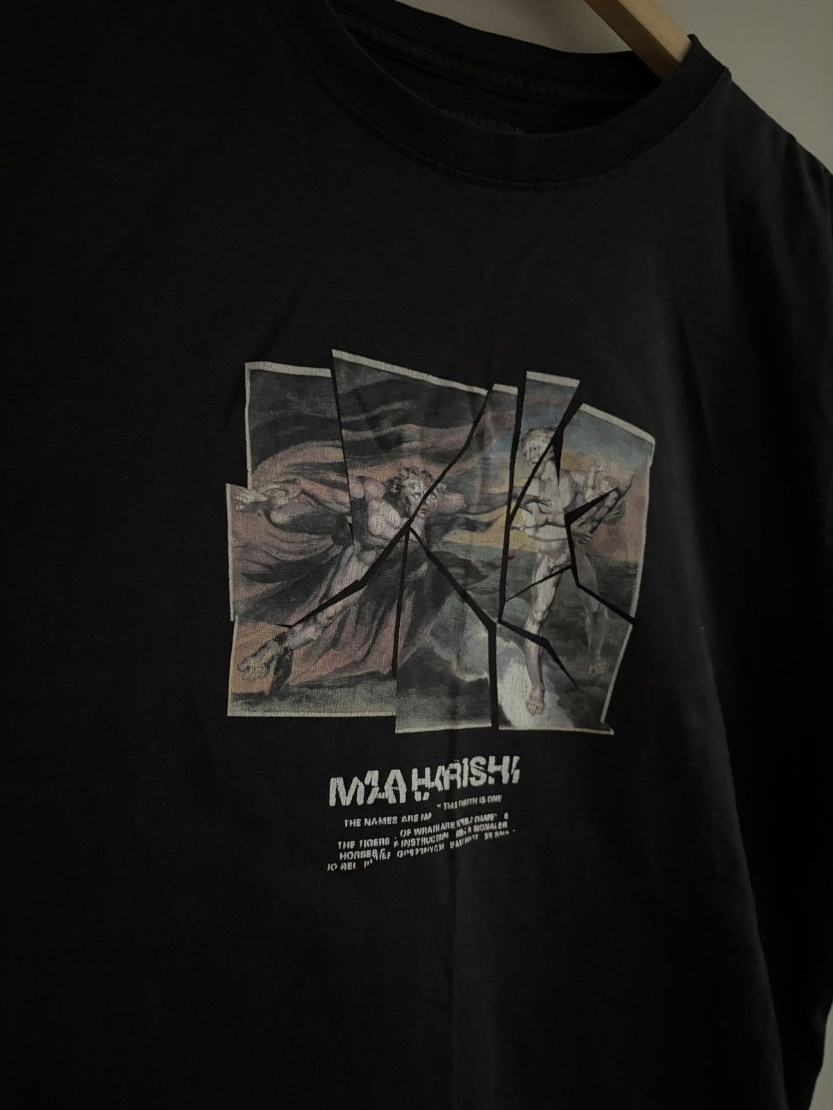 Maharishi Maharishi Cropped Boxy Graphic T-Shirt Size US M / EU 48-50 / 2 - 3 Thumbnail