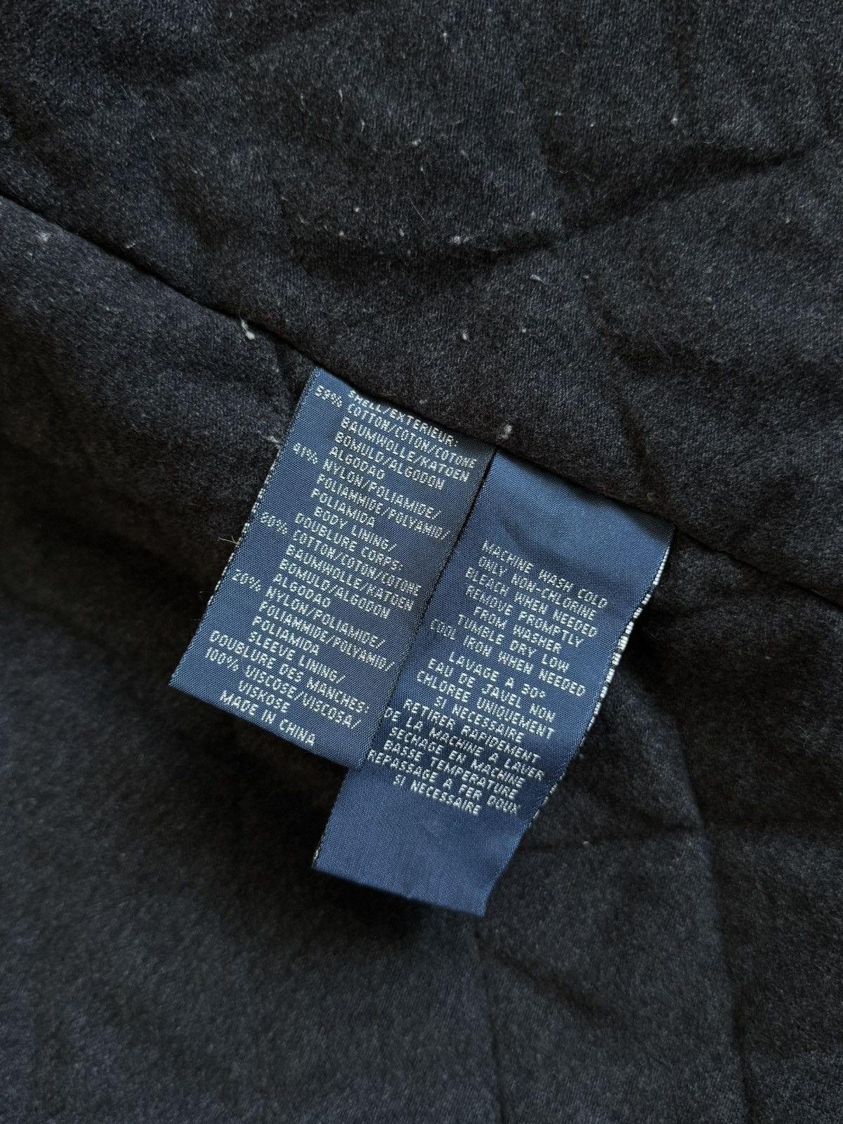 Polo Ralph Lauren Vintage Polo Ralph Lauren Nylon Fleeced Field Jacket Size US XL / EU 56 / 4 - 15 Thumbnail