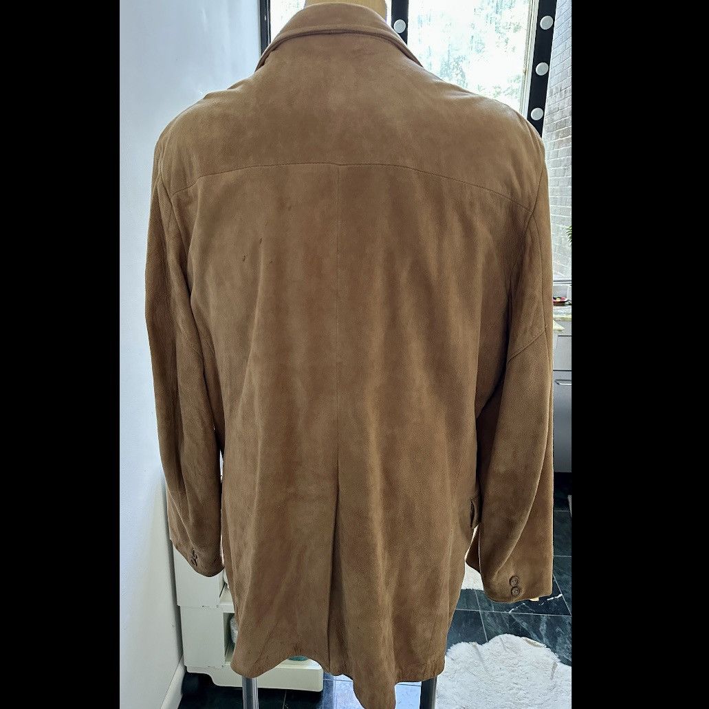 Swagger VINTAGE 70s SWAGGER GENUINE SUEDE LEATHER BLAZER JACKET 46L Size 46L - 5 Thumbnail