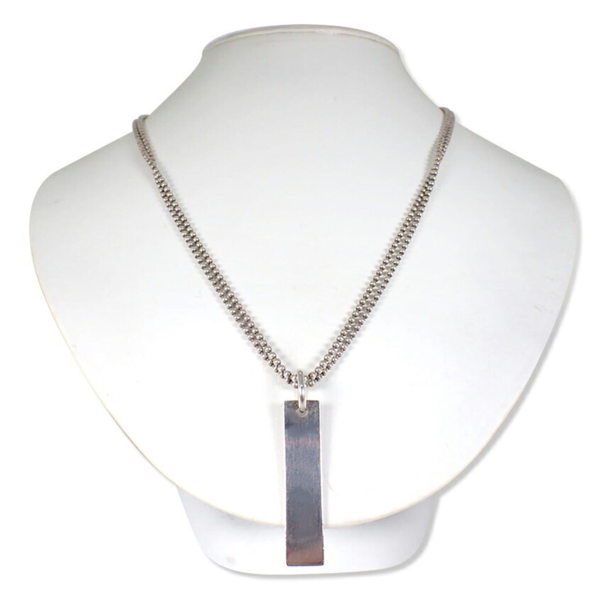 Gucci GUCCI 925 Double Ball Chain Pendant Necklace Size ONE SIZE - 1 Thumbnail