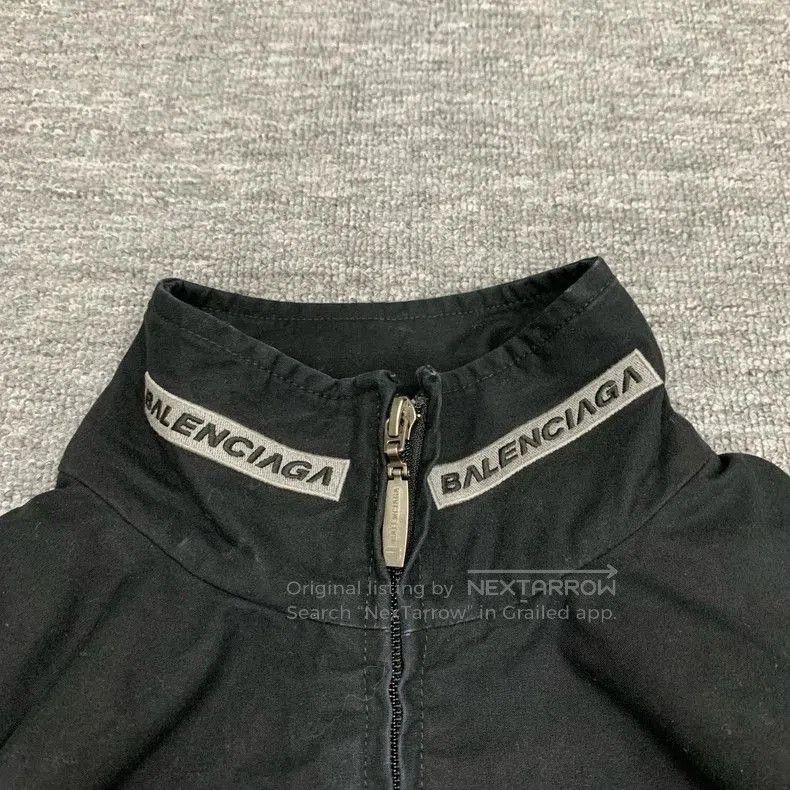 Balenciaga Balenciaga Black Logo Racing Jacket. Size US XS / EU 42 / 0 - 5 Thumbnail