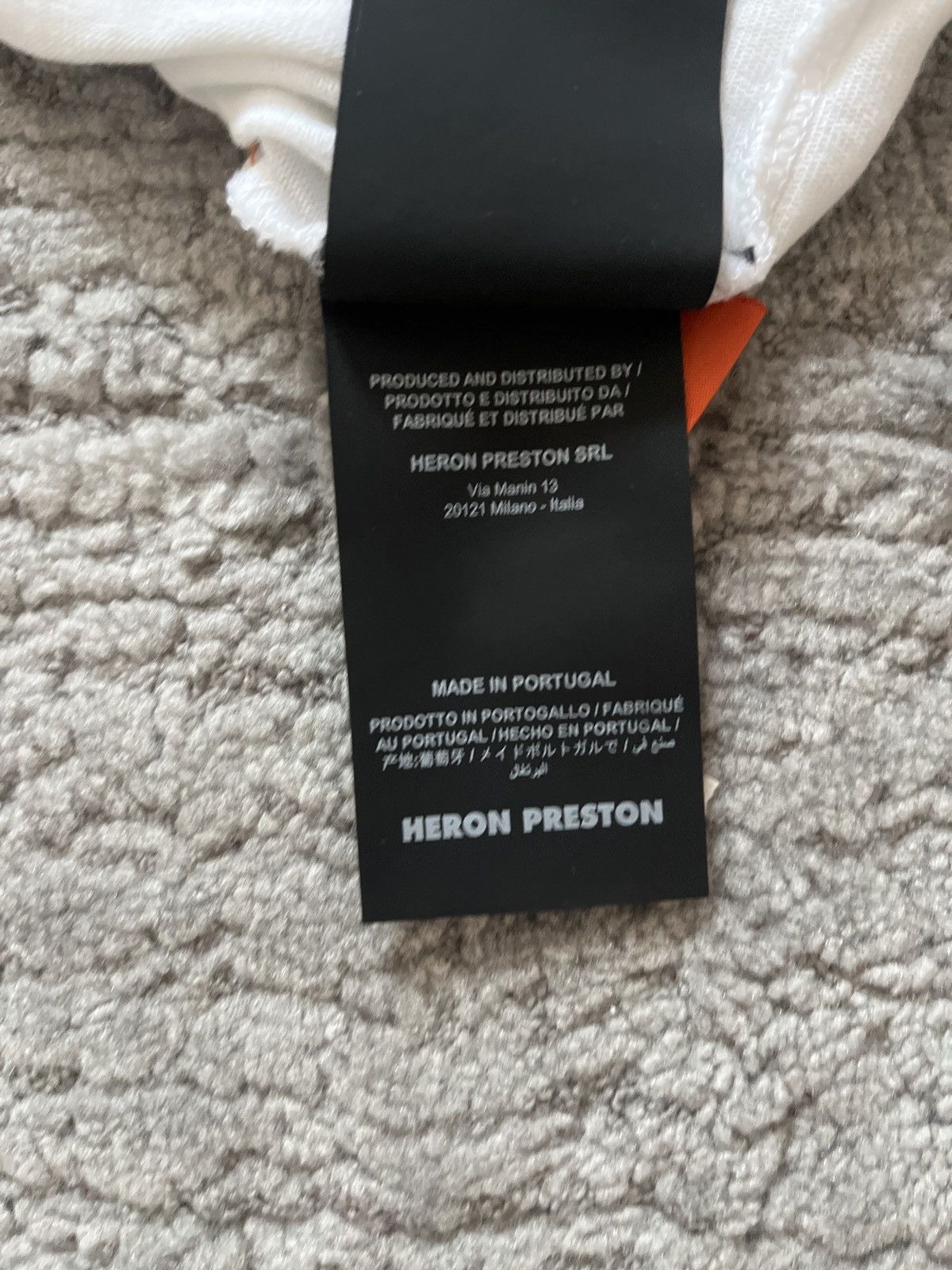 Heron Preston Heron Preston “СТИЛЬ” Tee – Size L – Worn Twice Size US L / EU 52-54 / 3 - 11 Thumbnail
