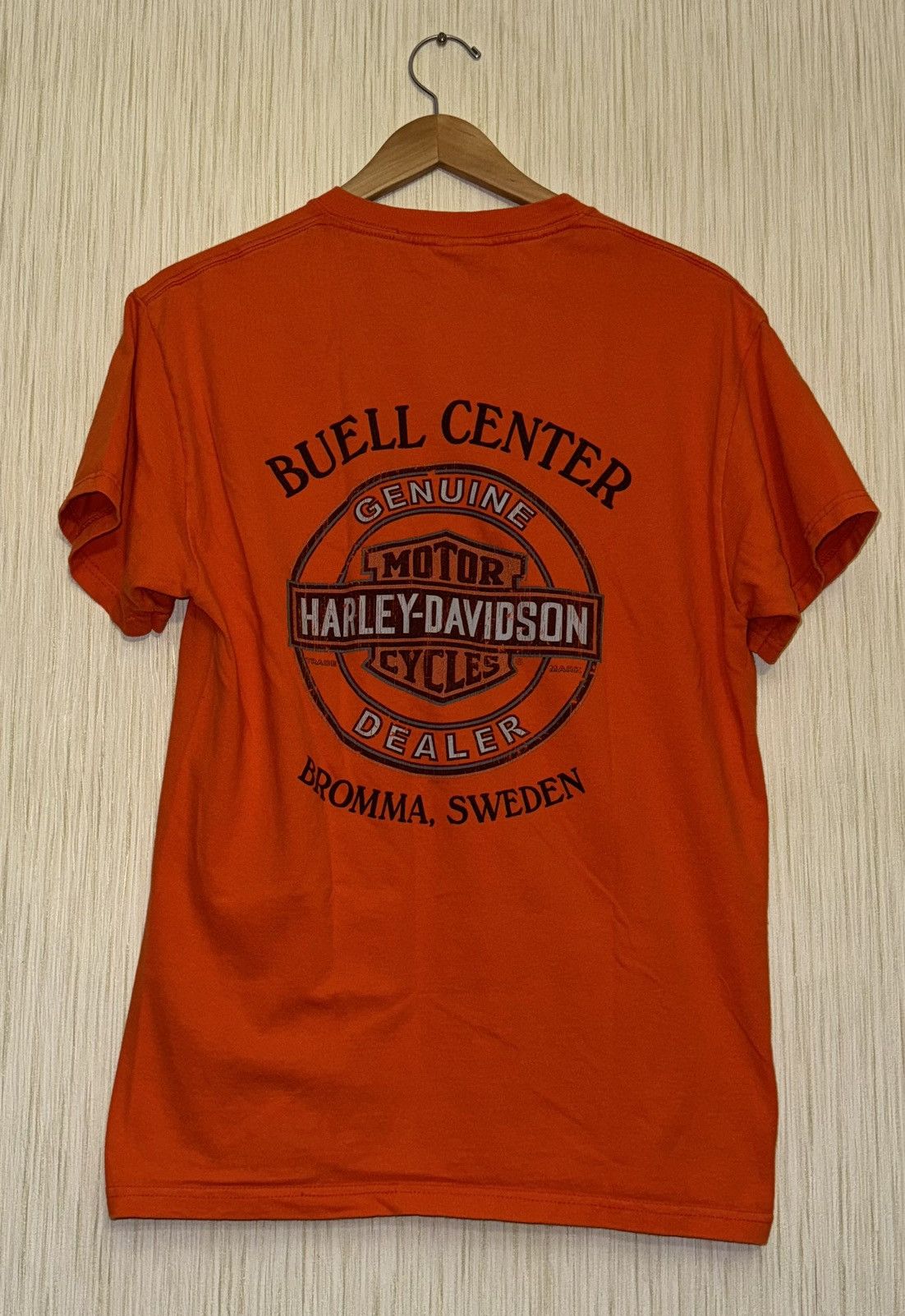 Harley Davidson × Vintage Vintage Harley Davidson made in USA flames tee Size US M / EU 48-50 / 2 - 3 Thumbnail