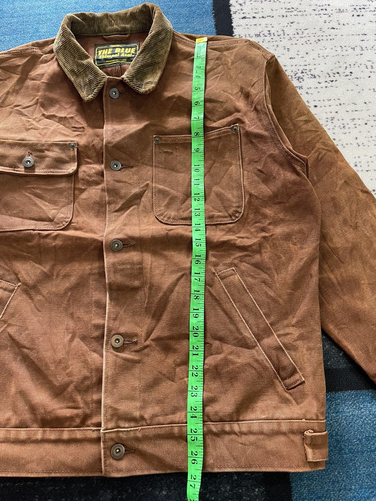 Japanese Brand Vintage The Blue Persimmon Tannin Jacket Size US L / EU 52-54 / 3 - 19 Thumbnail