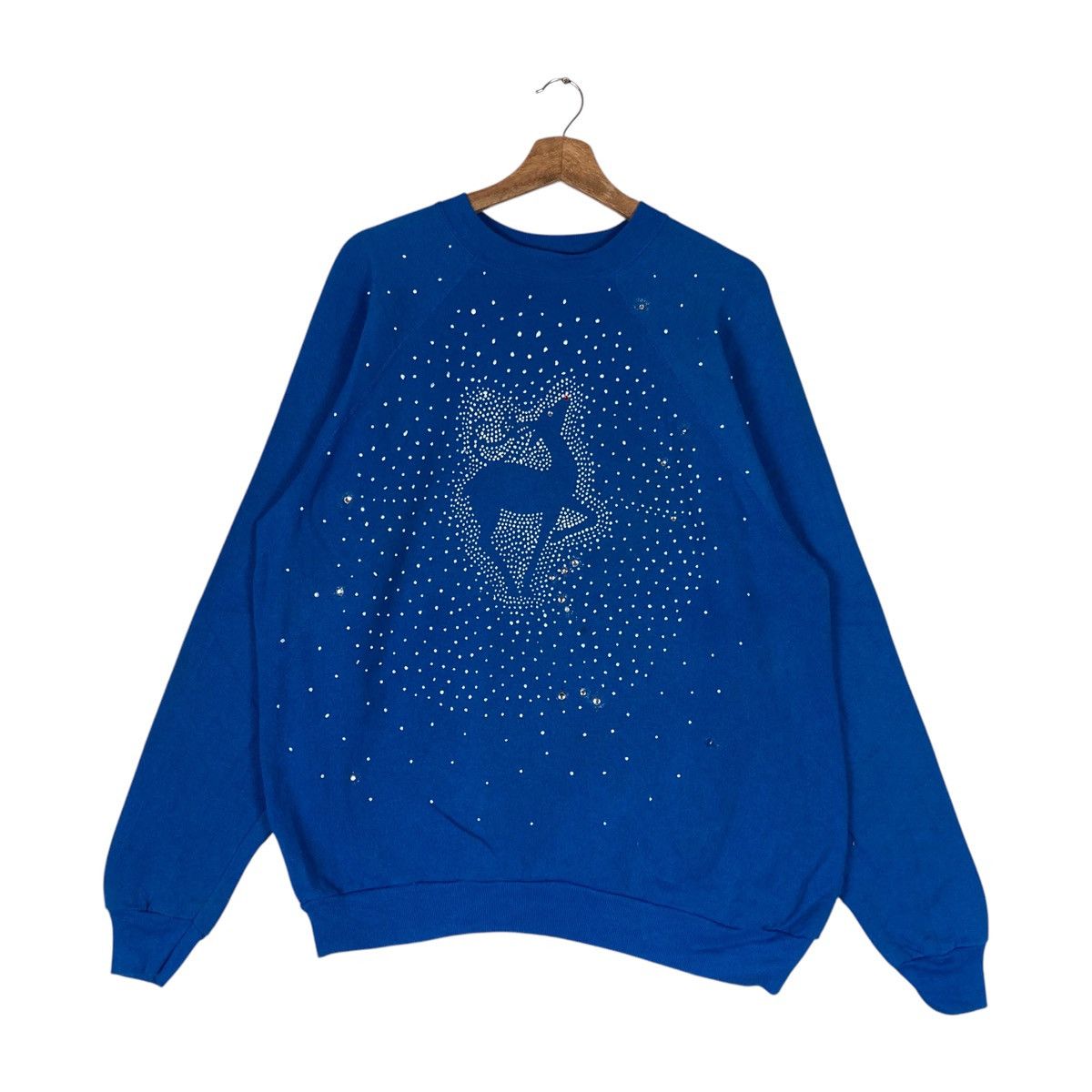 Tultex Vintage Tultex Pullover Jumper Sweatshirt Size US XL / EU 56 / 4 - 1 Thumbnail