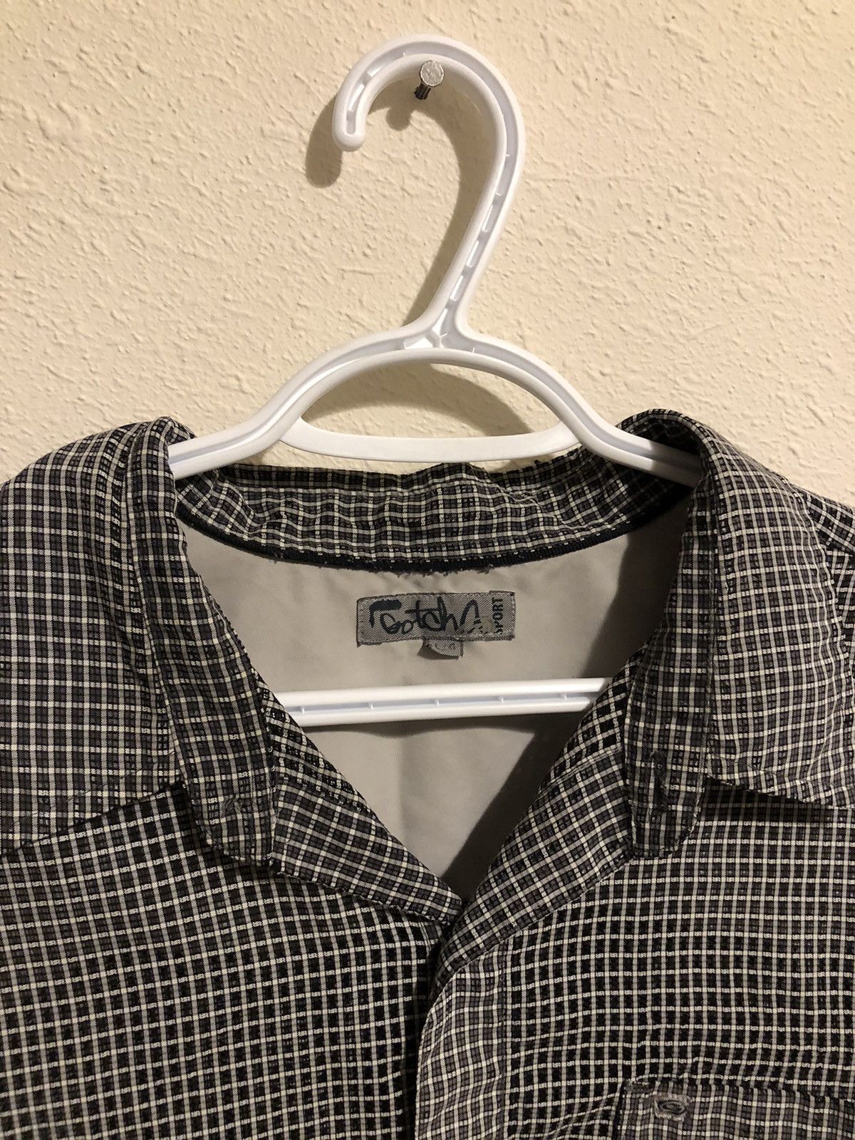 Gotcha × Vintage Vintage 90’s Y2K Gotcha Surf Skate See Through Shirt Casual Size US L / EU 52-54 / 3 - 4 Thumbnail