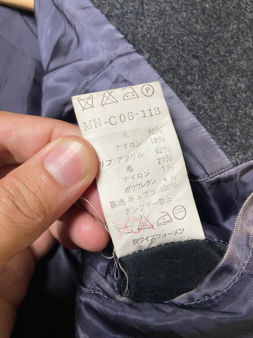 Y's for Men 🔥 Vintage Y’s For Men x Yohji Yamamoto Wool Coat 🔥 (135) Size US L / EU 52-54 / 3 - 10 Thumbnail