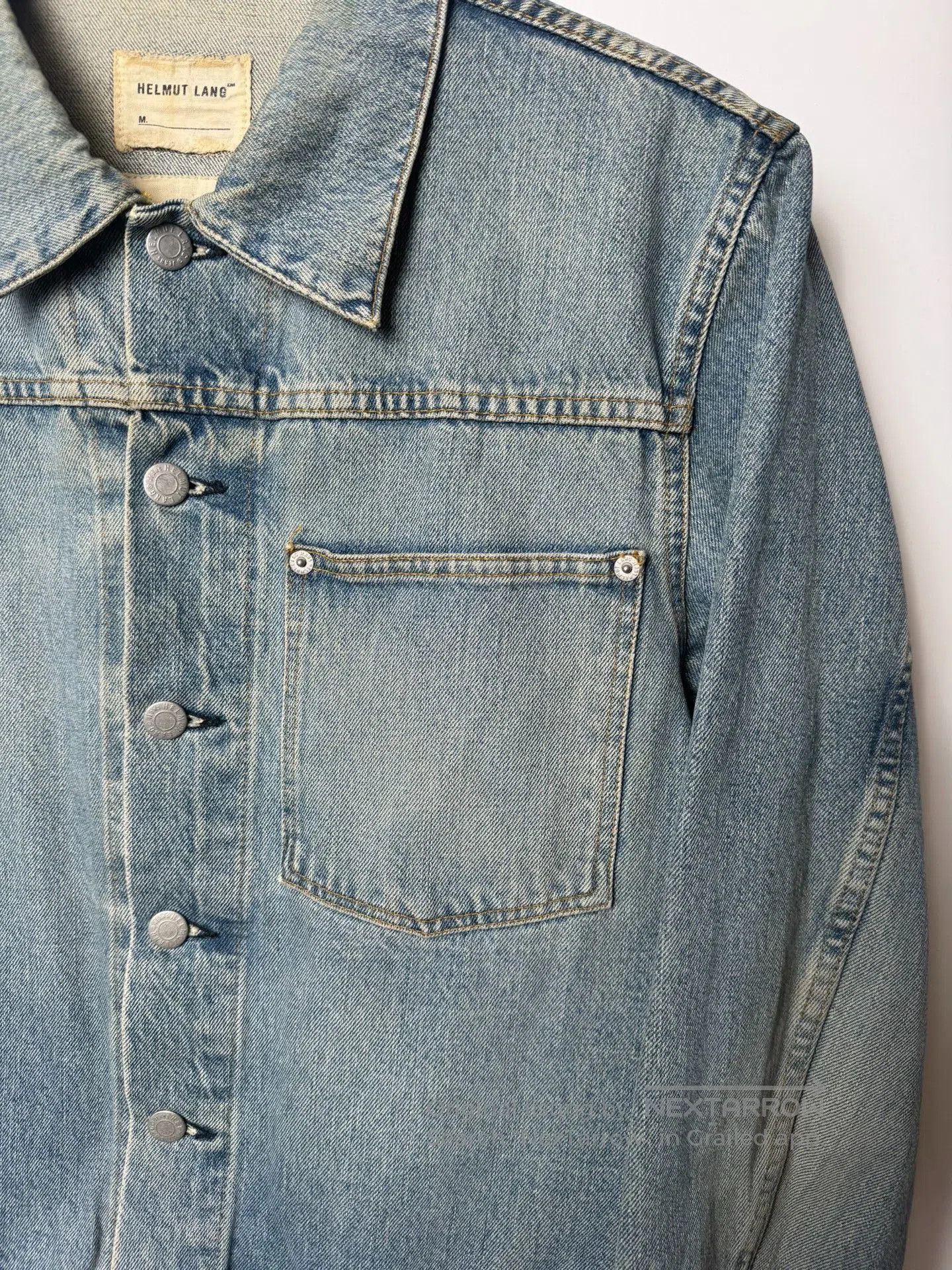 Helmut Lang Helmut Lang 1999 Single Pocket Denim Jacket. Size US M / EU 48-50 / 2 - 4 Thumbnail