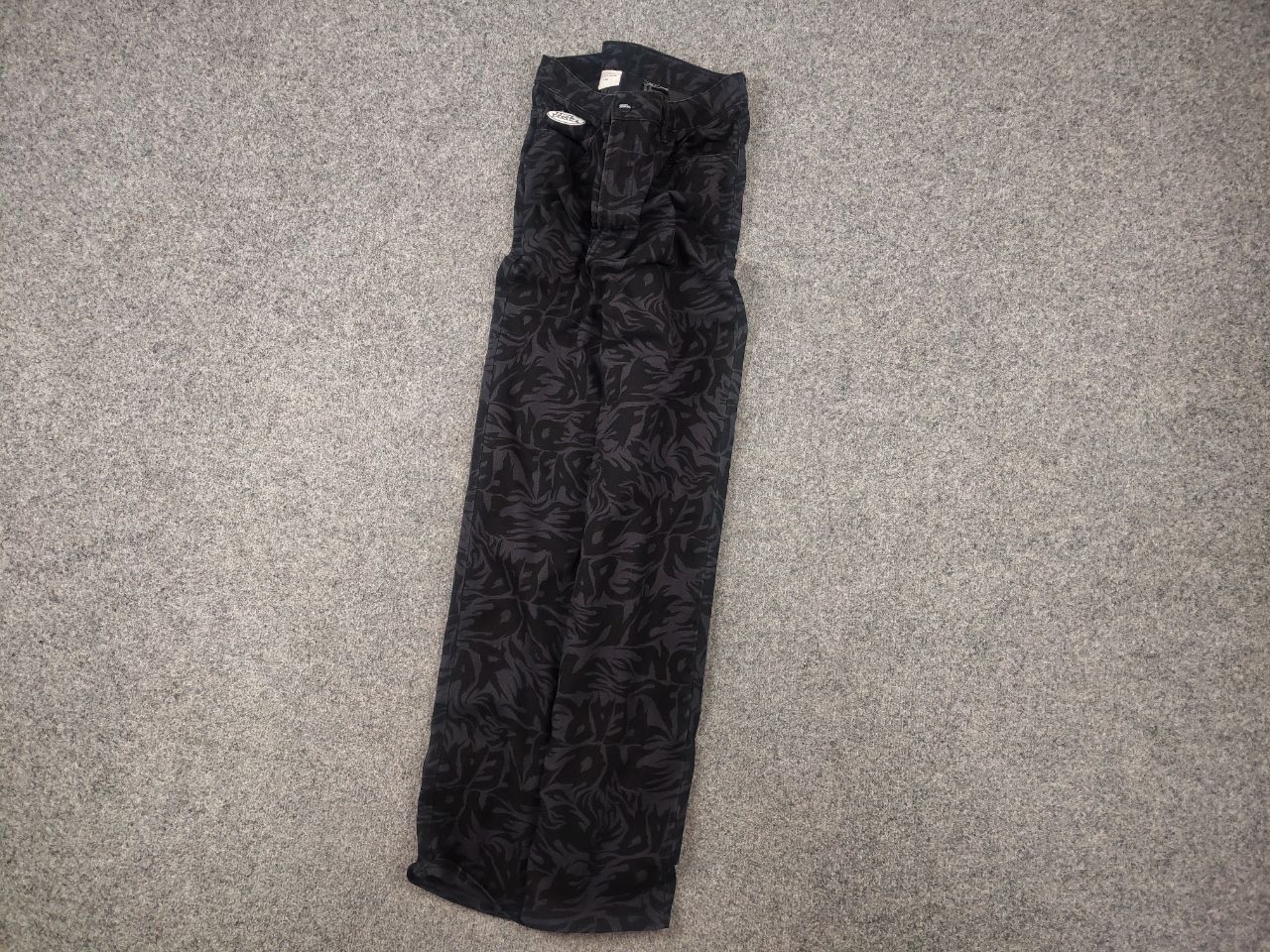 No Fear No Fear Monogram Black Gray Denim Baggy Jeans Vintage Style Size US 32 / EU 48 - 3 Thumbnail