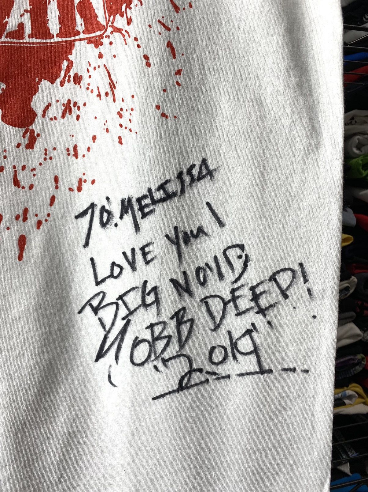Band Tees Rare! Mobb Deep Signature T Shirt DJ Les Hip Hop Size US M / EU 48-50 / 2 - 4 Thumbnail